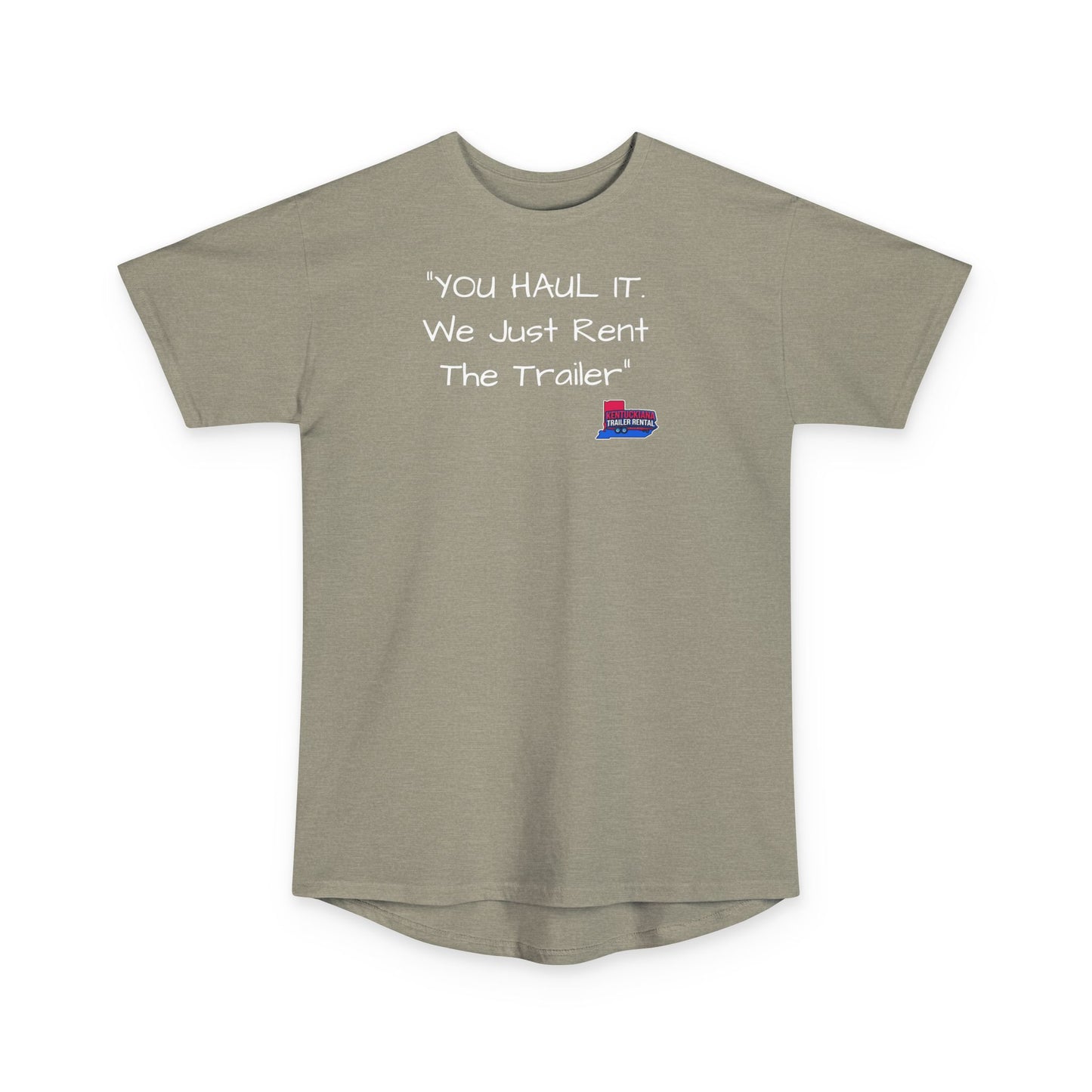 Tall mock2, Kentuckiana small biz swag, Tall, Long Body, Graphic Shirt, Casual Streetwear, Gift for Renters & Travelers, Summer Essential