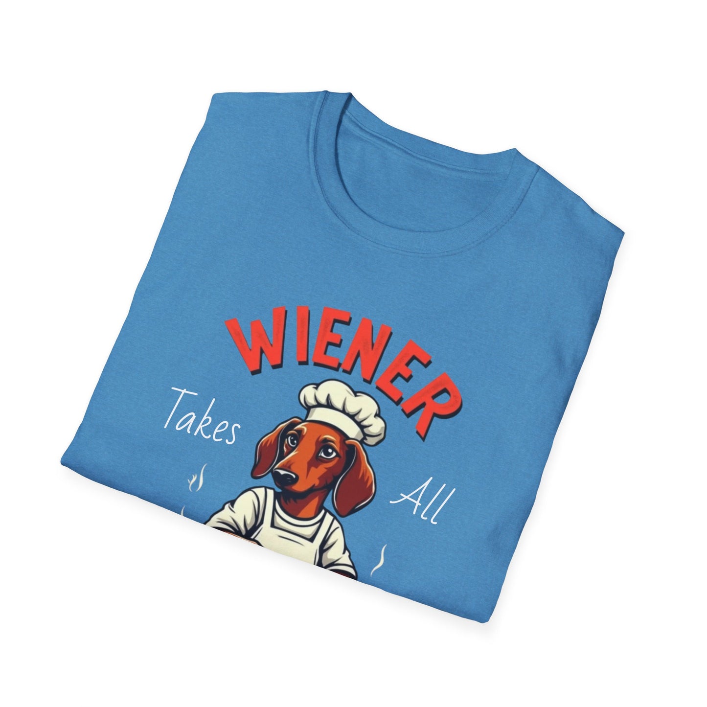 Wiener takes all, Dog Humor T-Shirt, Funny Pet Lover Gift, Cute Dog Tee, Unisex Funny Shirt, Dog Lover's Apparel - Psychonaut Swag