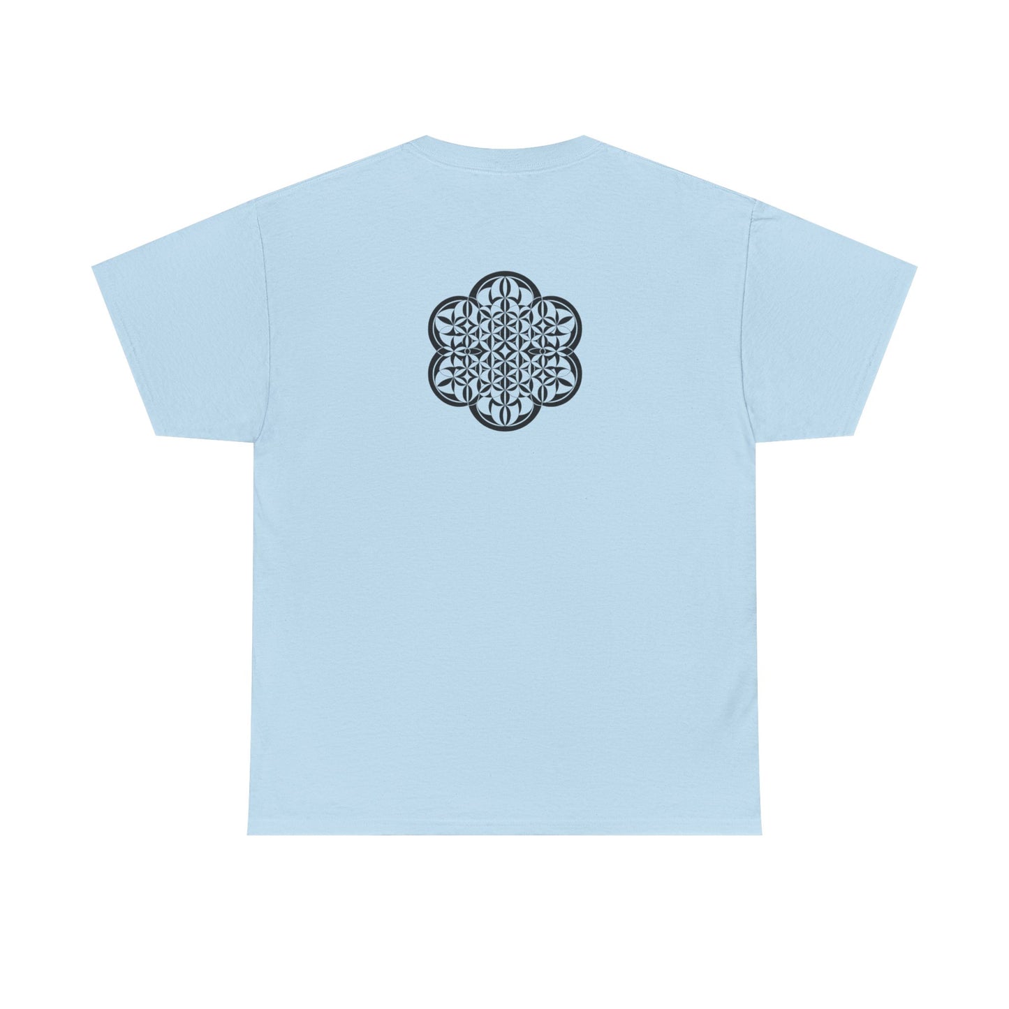 Psychonaut Staple, Flower of life, Unisex Heavy Cotton Tee - Psychonaut Swag