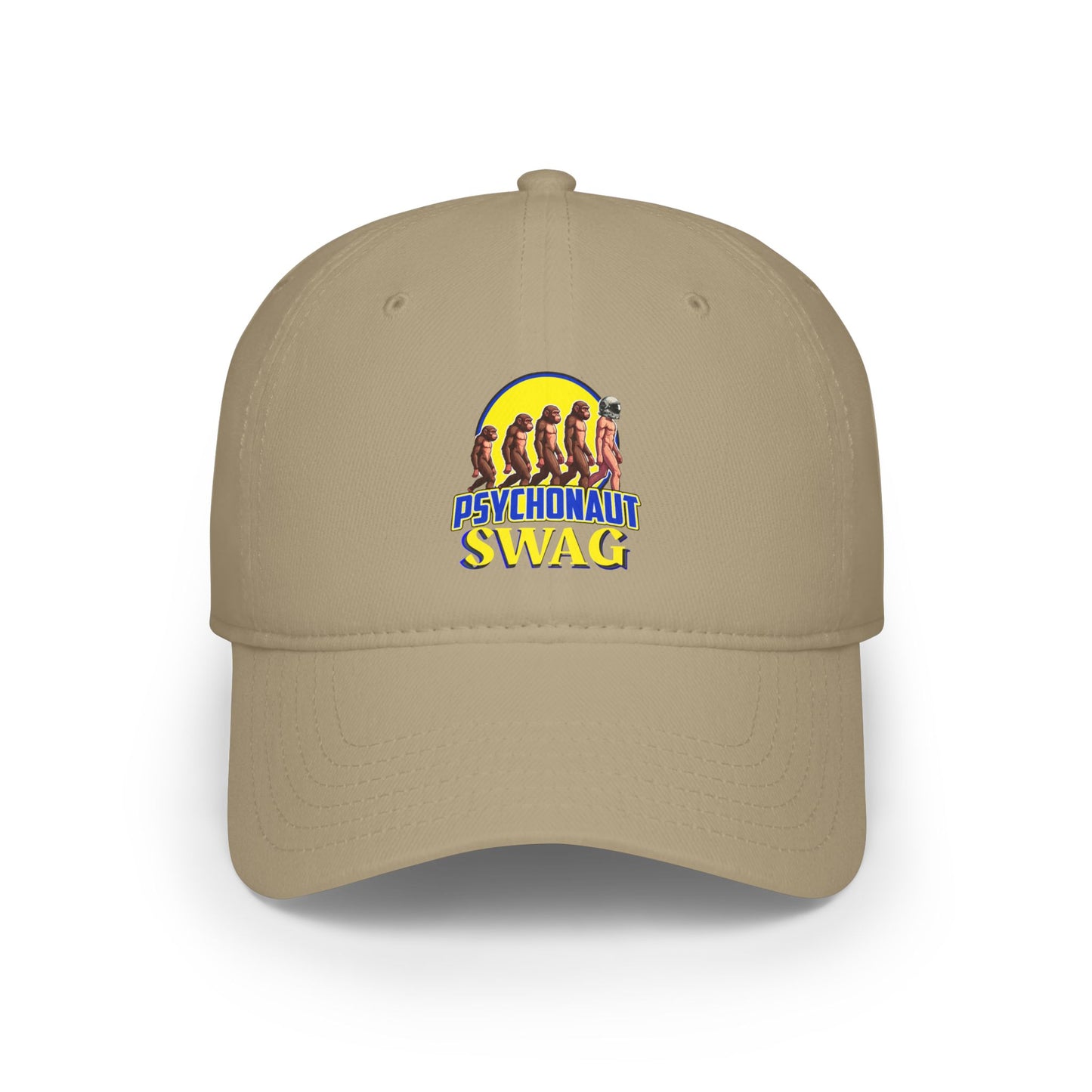 Psychonaut Swag Low Profile Baseball Cap, Casual Hat, Gift for Gamers, Streetwear Accessory, Summer Vibes, Trendy Headwear - Psychonaut Swag