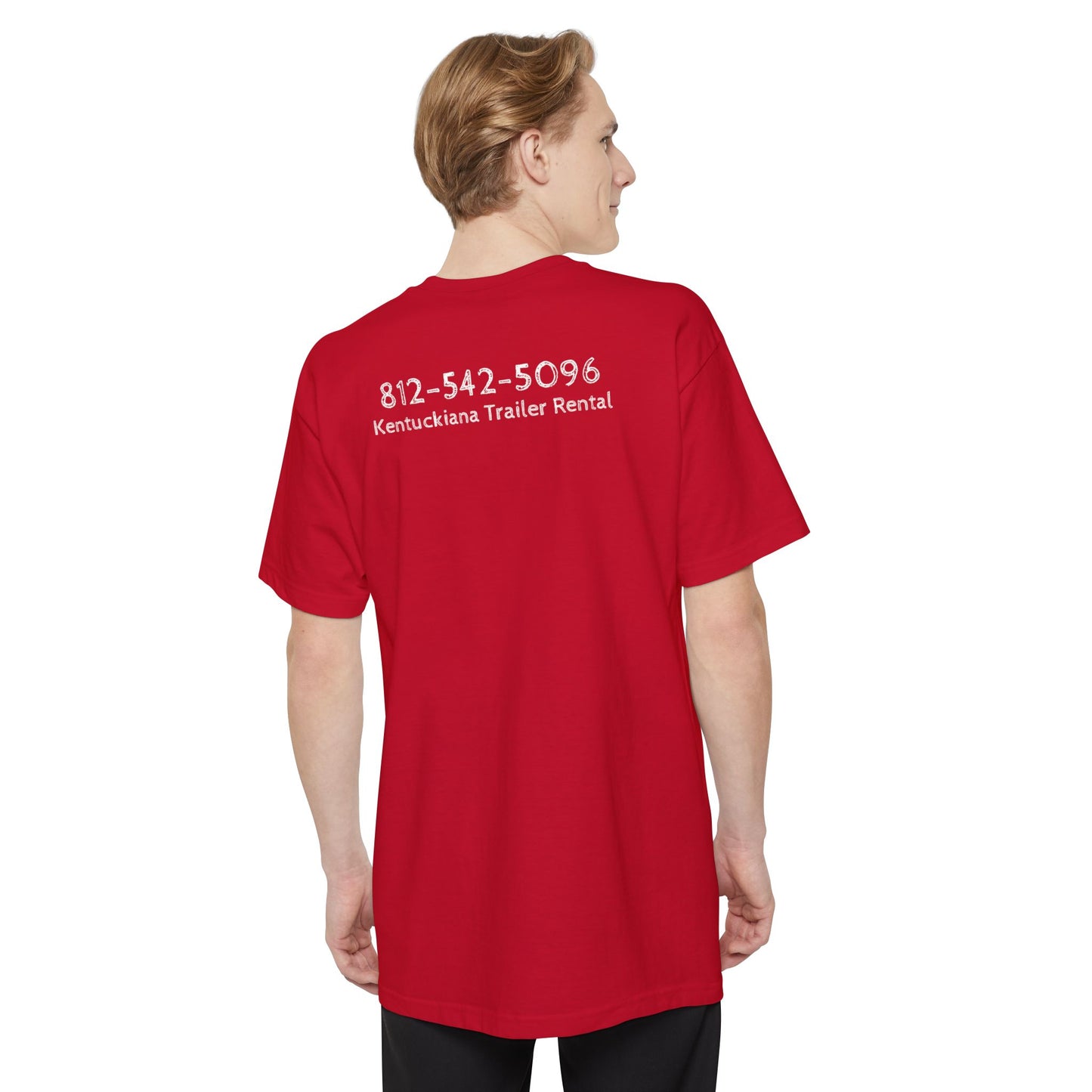 Tall mock1, Kentuckiana small biz swag, T-Shirt | Casual Souvenir Tee, Road Trip Gear, Gift for Trailer Owners, Fun Outdoor Wear, Unisex Apparel