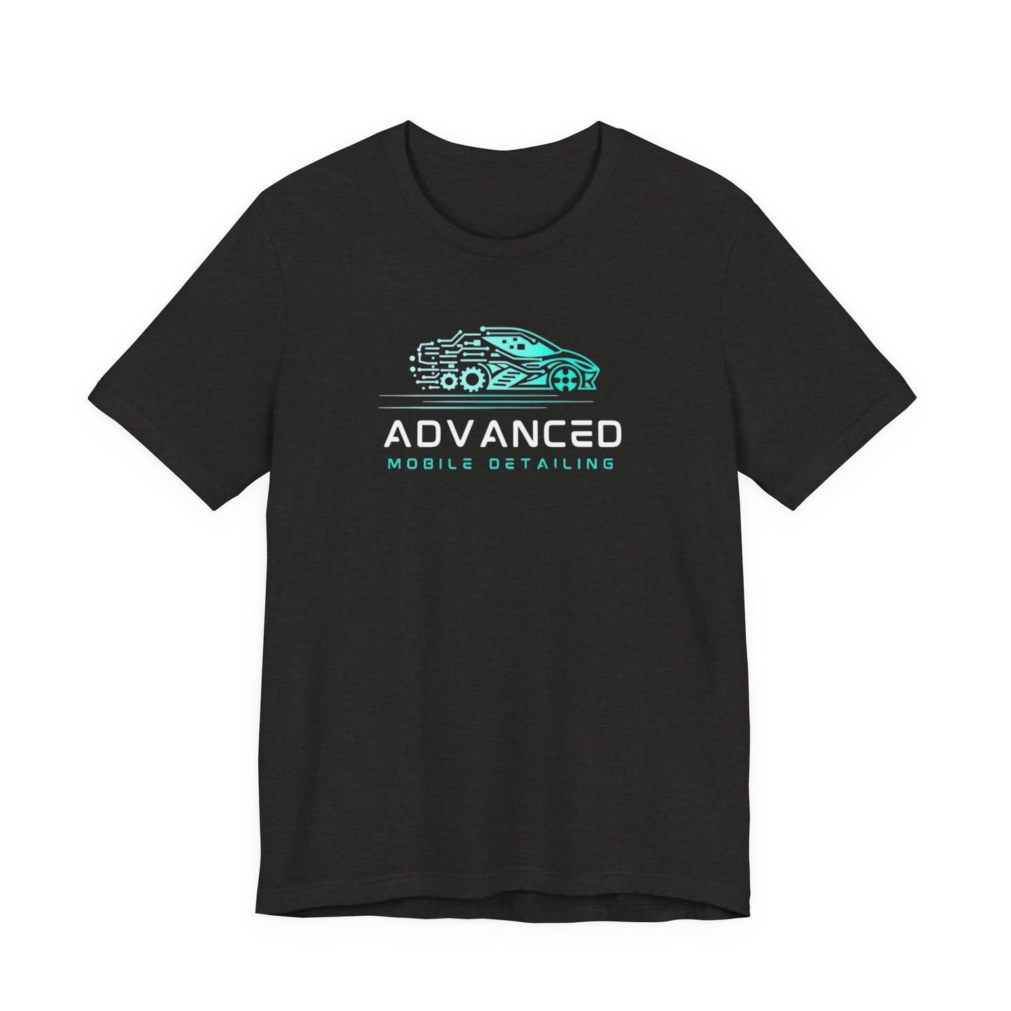 Advanced Mobile Detailing, Super soft style, Unisex Tee, Car Enthusiast Shirt, Automotive Gift, Stylish Car Wash Tee, Perfect for Mechanics, Birthday or Holiday Gift