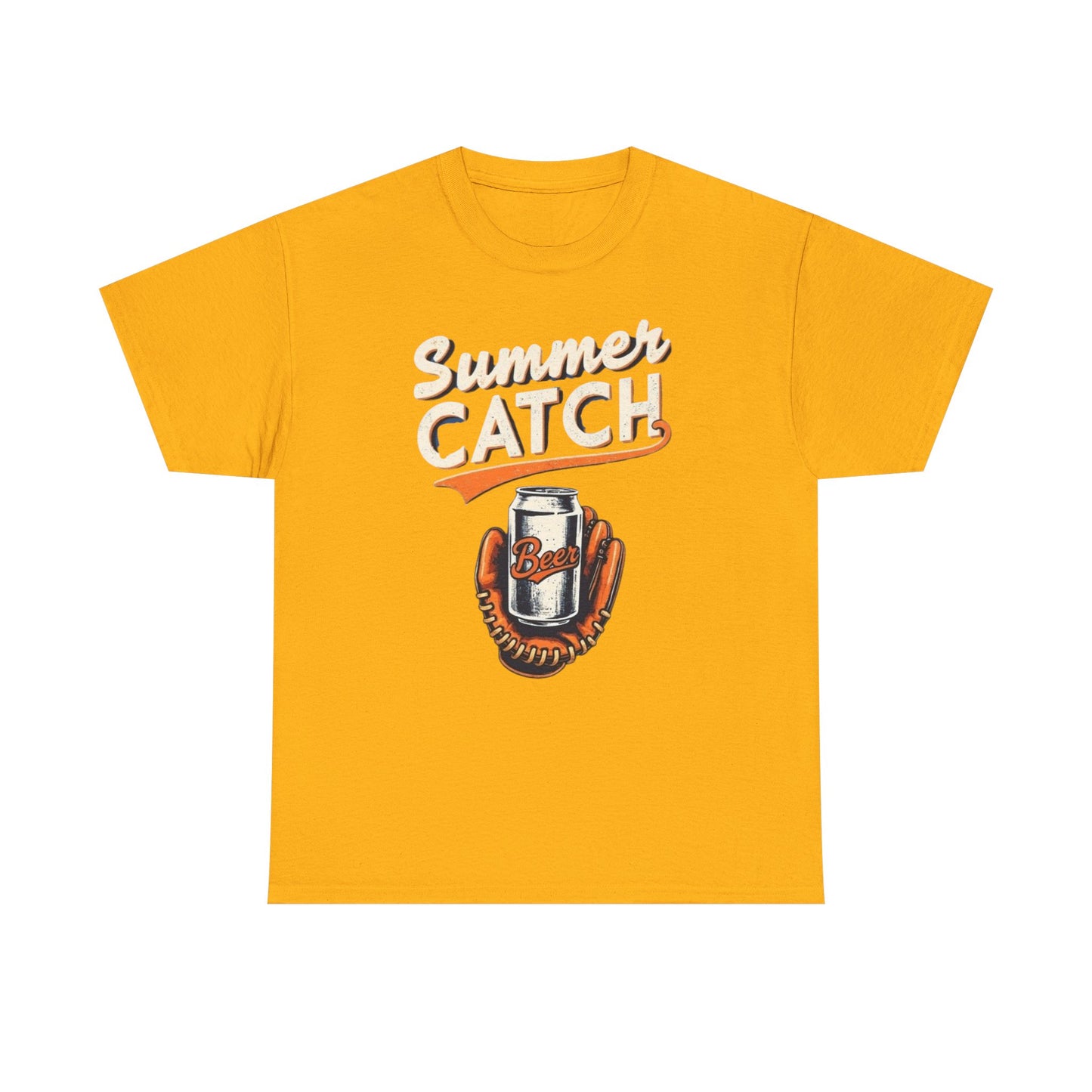 Summer Catch Tee, Casual Summer Shirt, Gift for Beer Lovers, Fun Graphic T-Shirt, Perfect for BBQs and Picnics - Psychonaut Swag