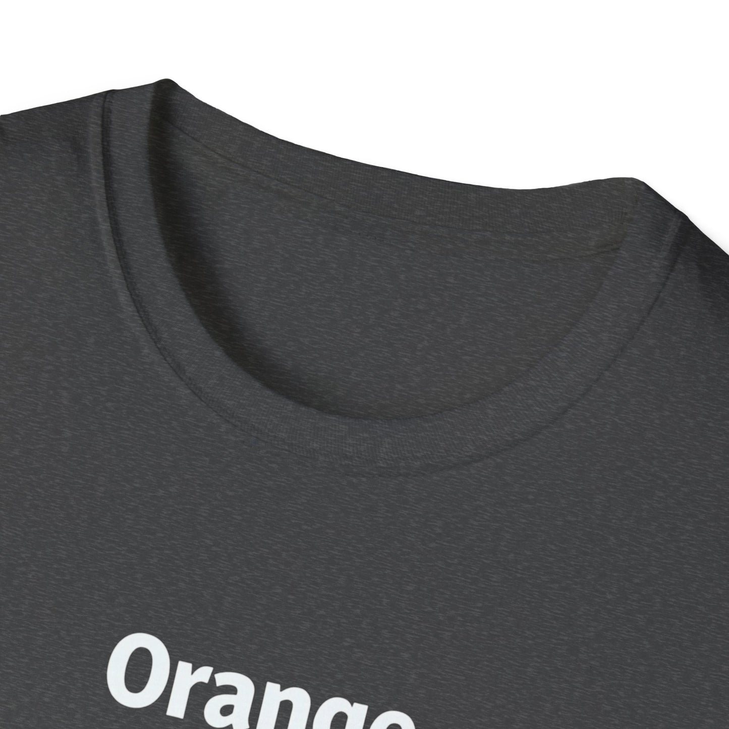 Grateful Orange T-Shirt, Unisex Casual Wear, Thanksgiving Shirt, Fall Vibes Tee, Gift for Friends, Comfortable Everyday Apparel - Psychonaut Swag