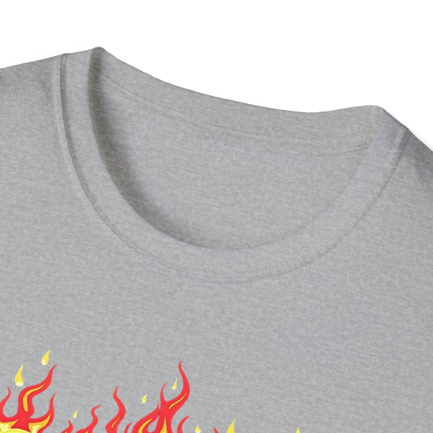 Hot Chick, Flame T-Shirt, Trendy Graphic Tee, Chica Caliente Shirt, Gift for Her, Summer Fashion, Casual Style - Psychonaut Swag