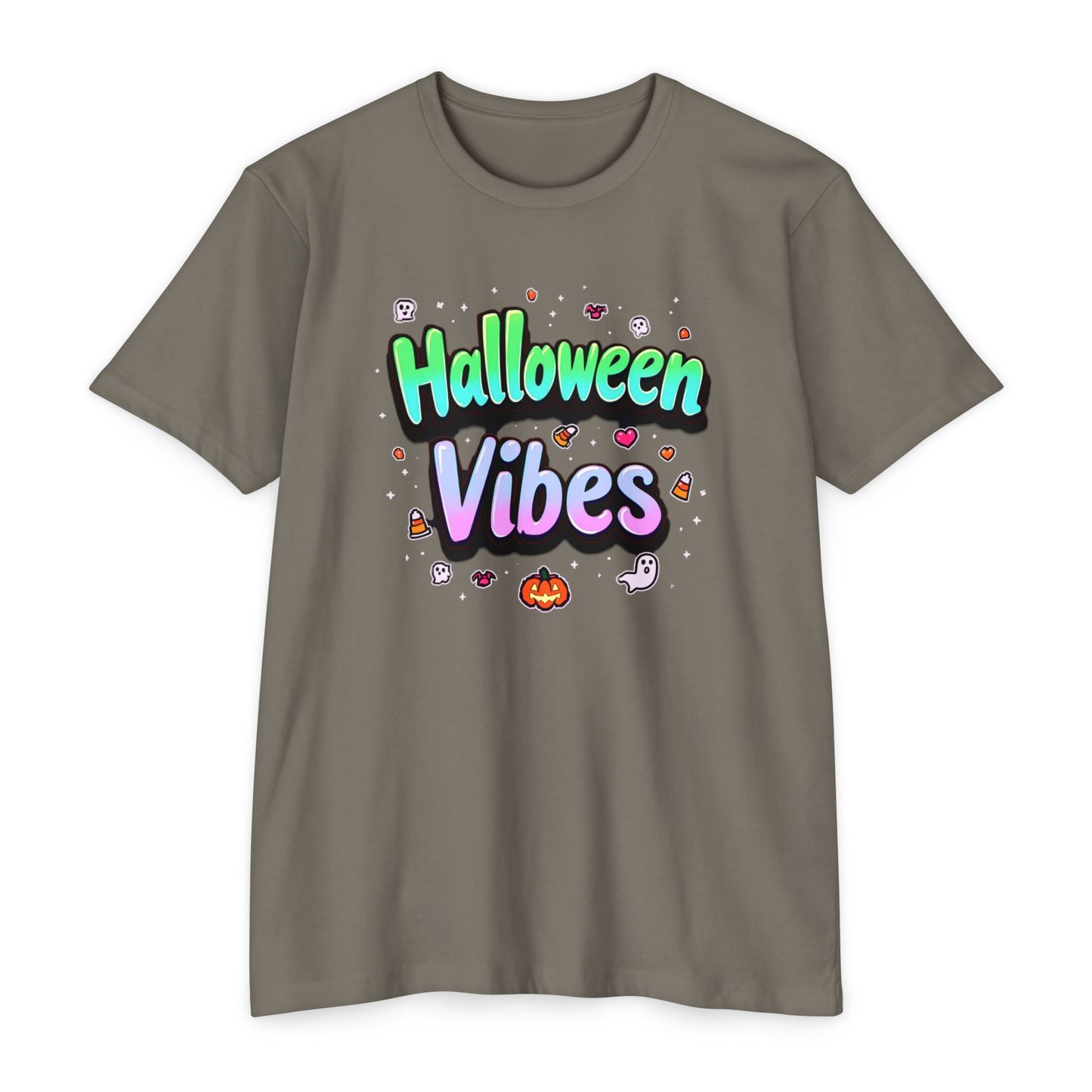 Halloween Vibes tee, Unisex T-Shirt, Spooky Graphic Tee, Fall Fashion, Halloween Costume, Casual Wear, Trick or Treat Shirt