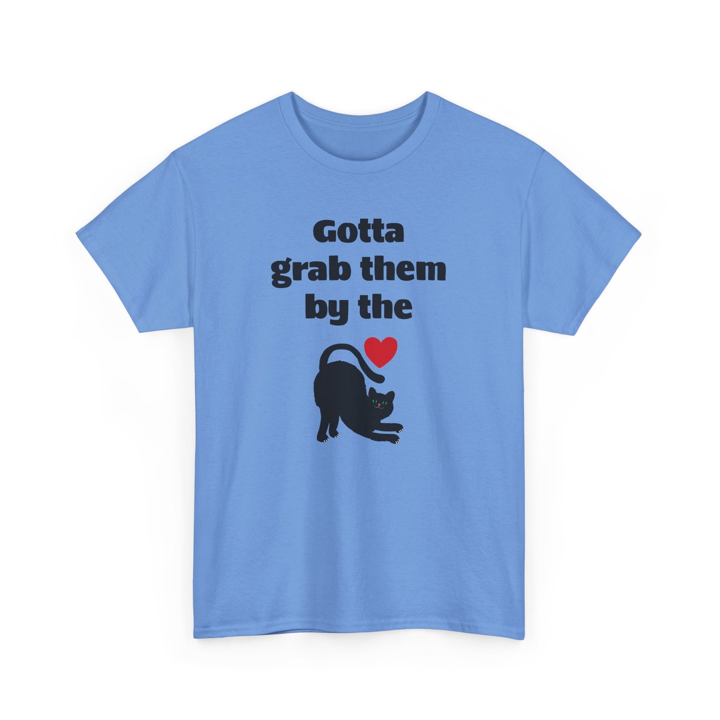 Grab the Cat, Unisex Heavy Cotton Tee - Psychonaut Swag
