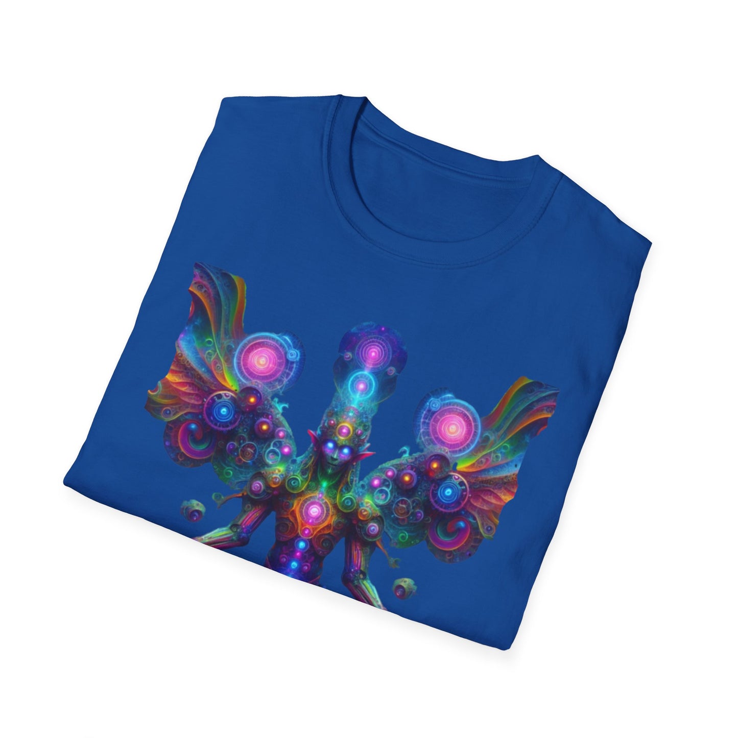 Mechanical Elf, Psychonaut Swag, Unisex Softstyle T-Shirt - Psychonaut Swag