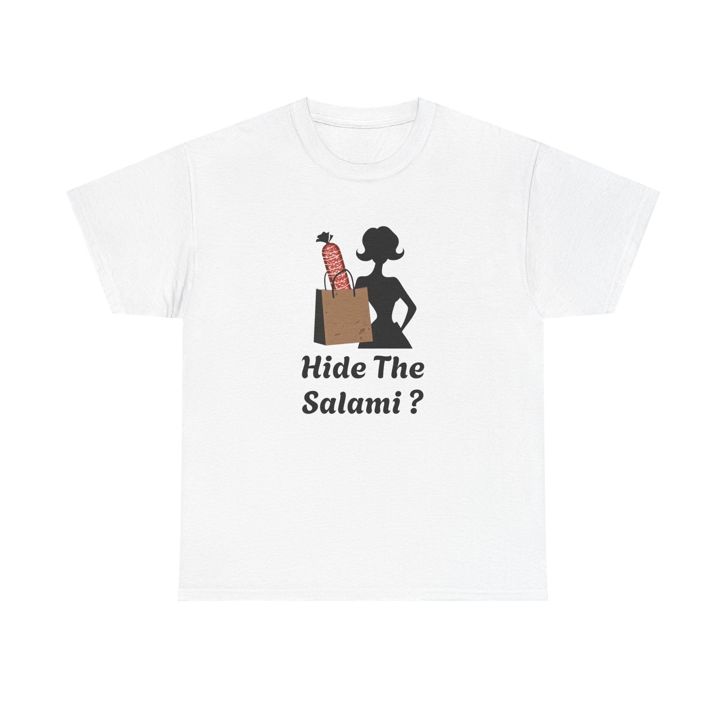 Hide the Salami Tee, Unisex Heavy Cotton Tee - Psychonaut Swag