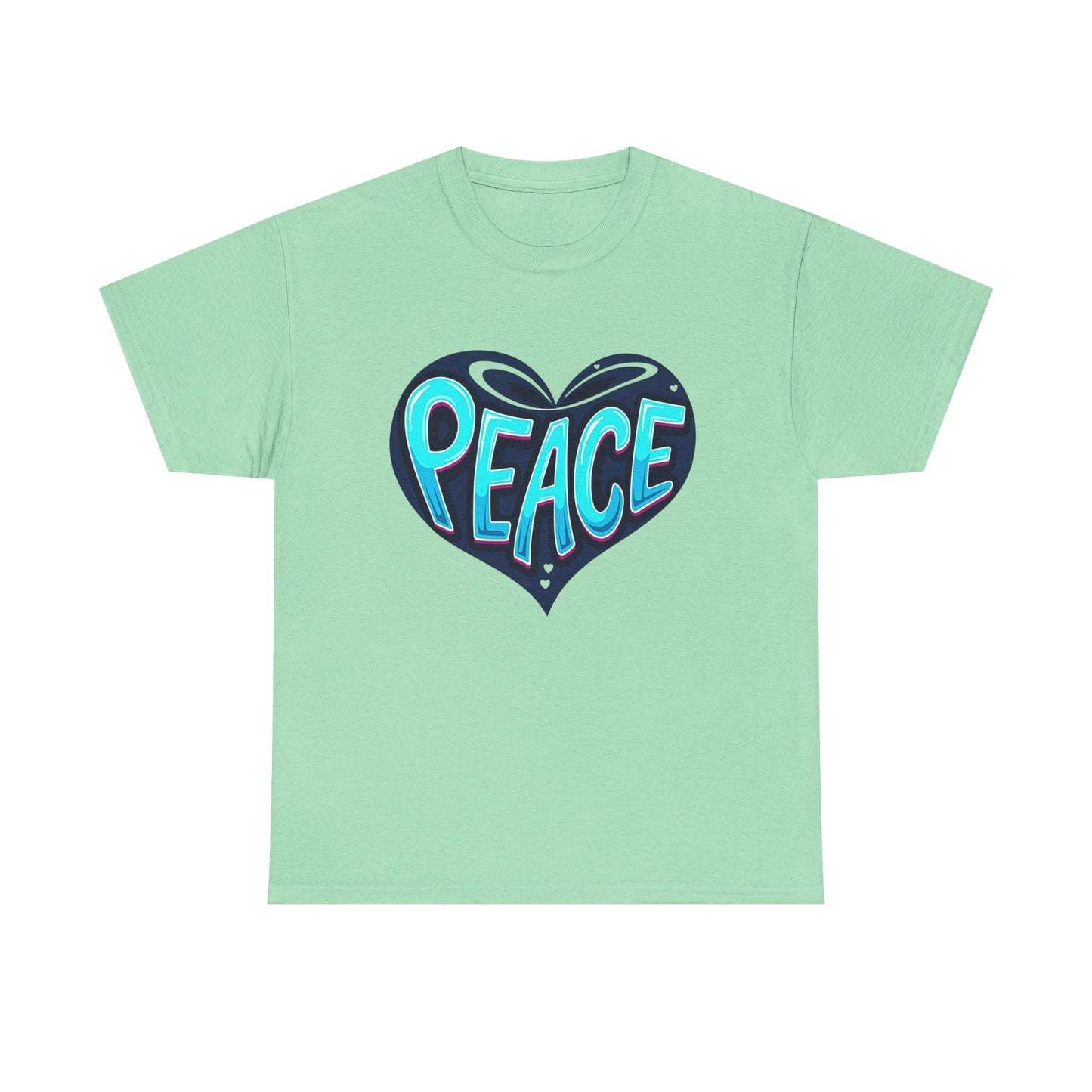 Peace Heart Tee - Psychonaut Swag