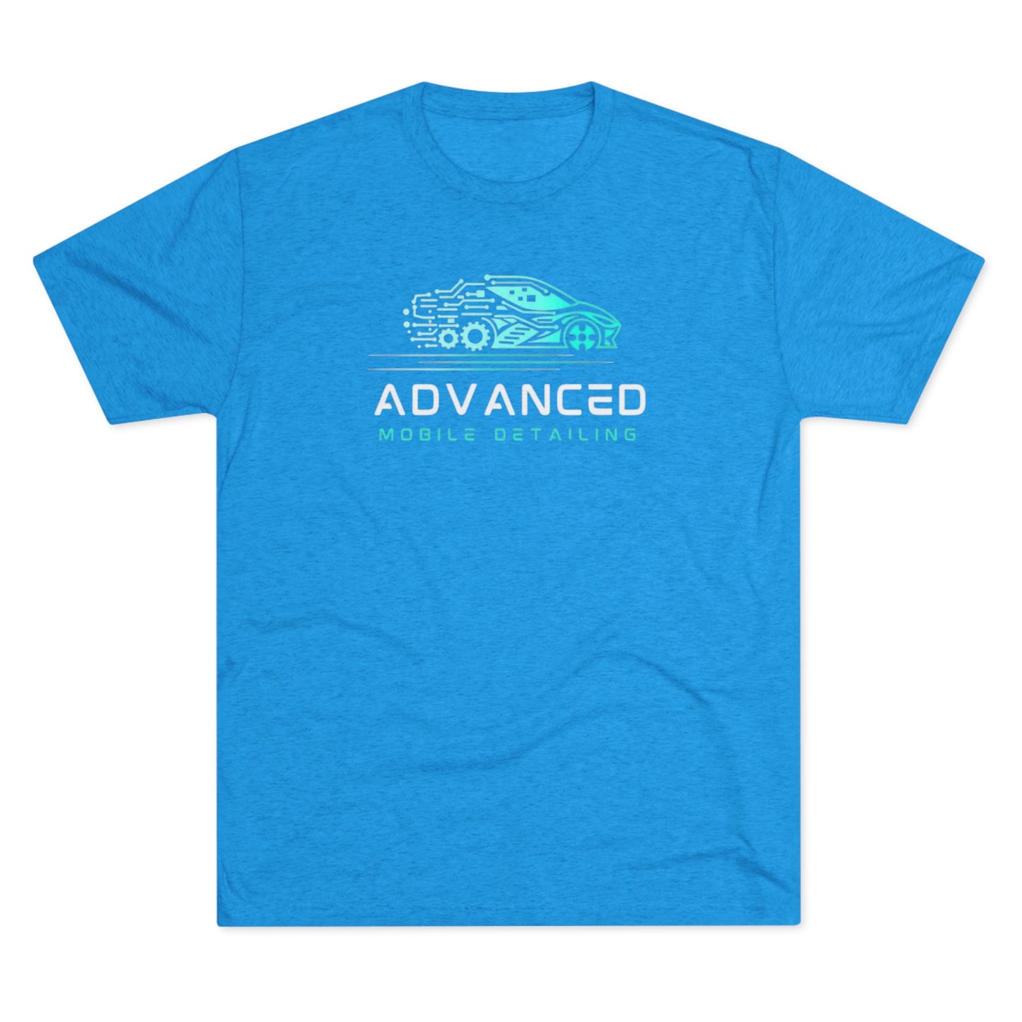 Advanced Mobile Detailing, Tri-blend, Tee | Car Enthusiast T-Shirt, Custom Auto Care Shirt, Gift for Car Lovers, Unique Vehicle Detailing Apparel