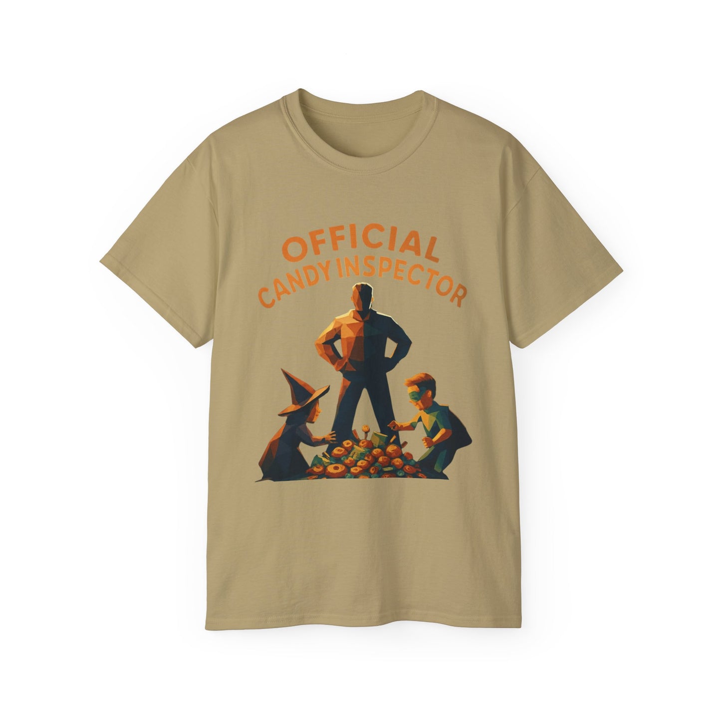 Official Candy Inspector Unisex Ultra Cotton Tee, Funny Gift, Halloween Tee, Party Shirt, Retro Style T-Shirt