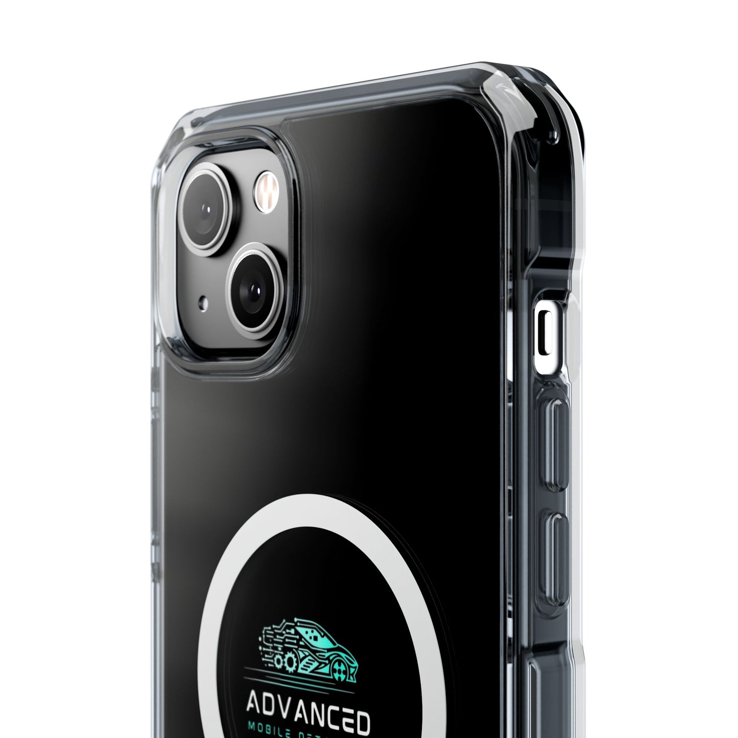 Advanced Mobile Detailing, Phone Case for Car Enthusiasts, Clear Protective Shell, Advanced Mobile Detailing, Customizable Gift, Stylish Phone Accessory