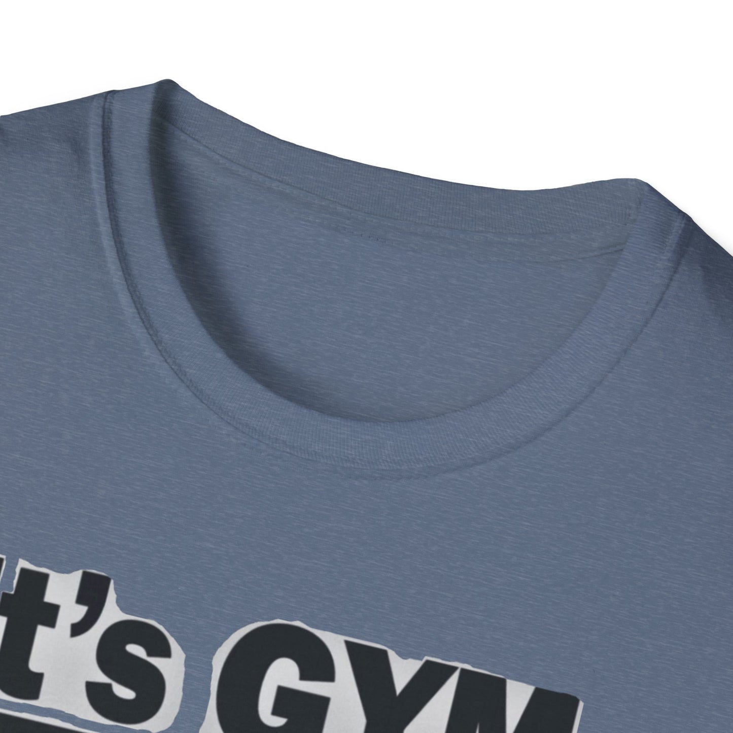 It's Gym Time T-Shirt, Motivational Workout Shirt, Fitness Apparel, Gift for Gym Lovers, Casual Sport Tee - Psychonaut Swag