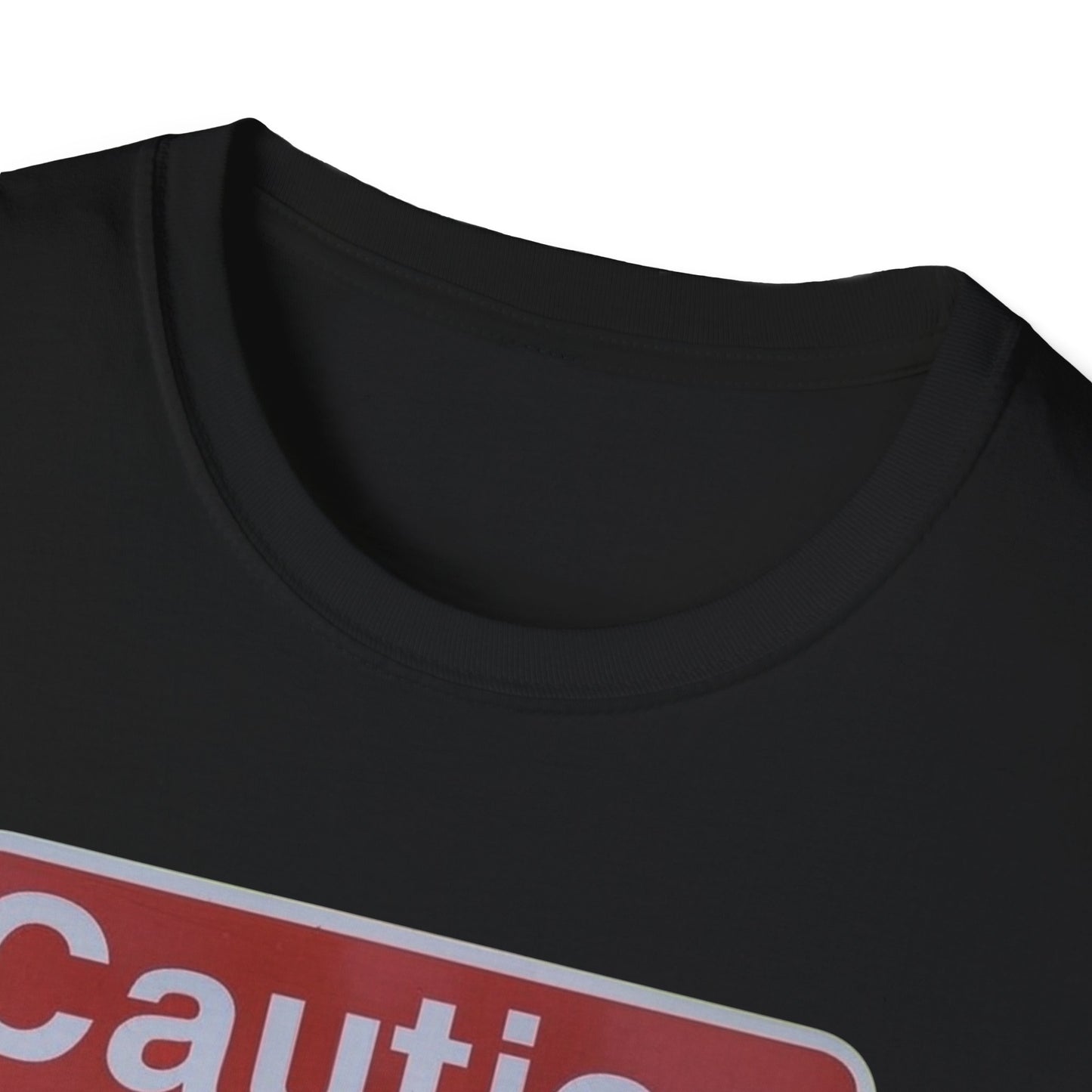 Caution, Karmic Poo, Unisex Softstyle T-Shirt - Psychonaut Swag