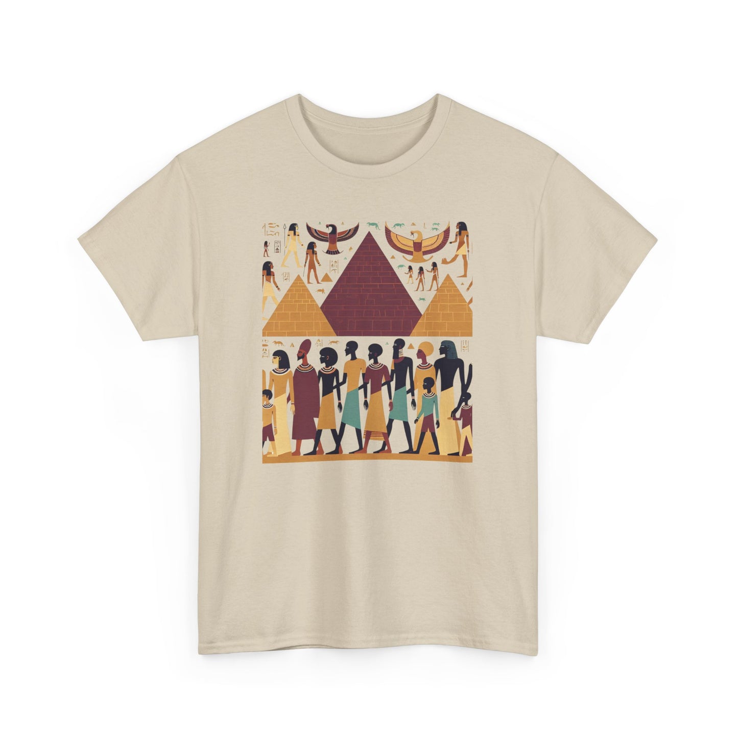 Hieroglyphic Recall, Unisex Heavy Cotton Tee - Psychonaut Swag