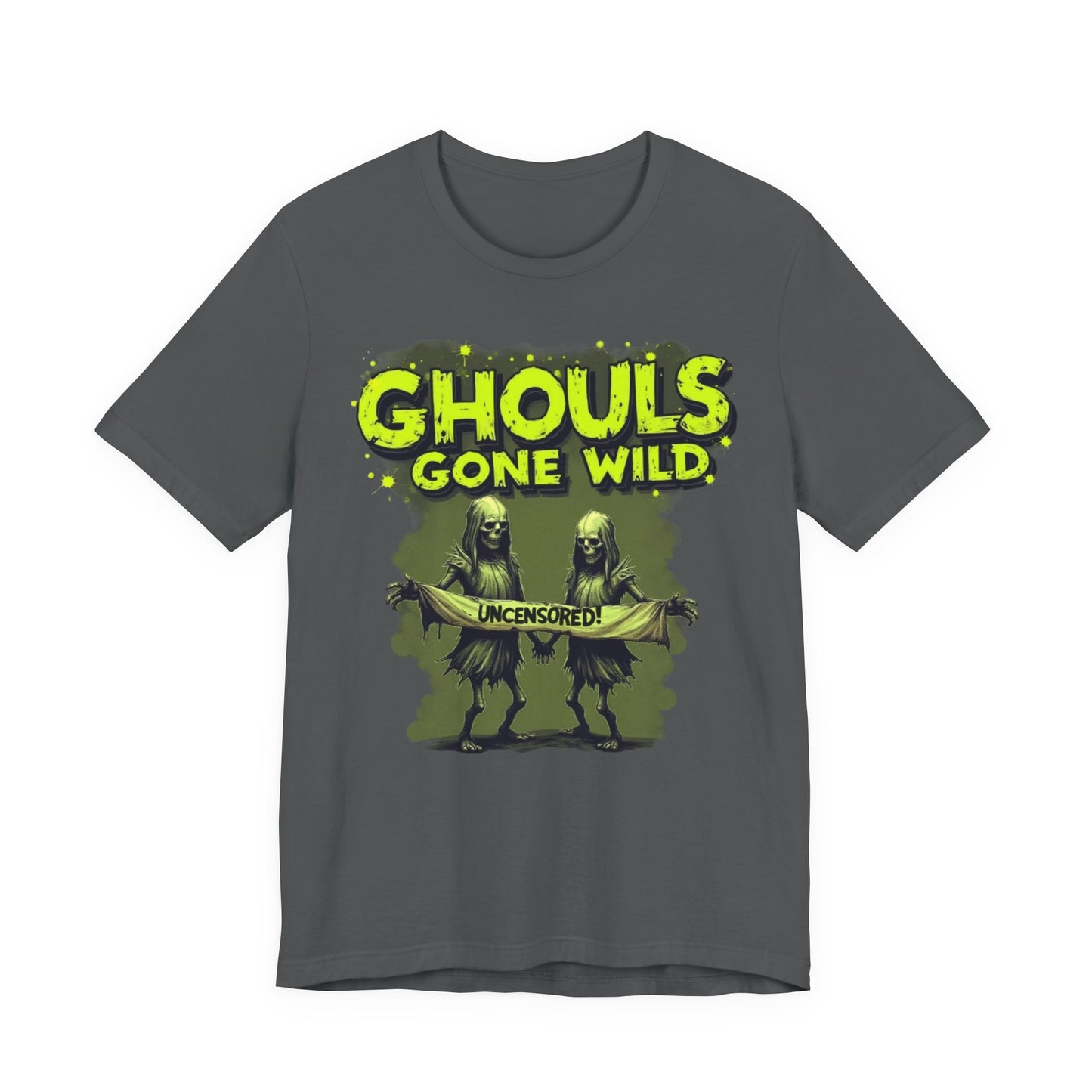 Ghouls Gone Wild Tee, Funny Halloween T-Shirt, Unisex Graphic Tee, Spooky Party Shirt, Casual Wear for Halloween