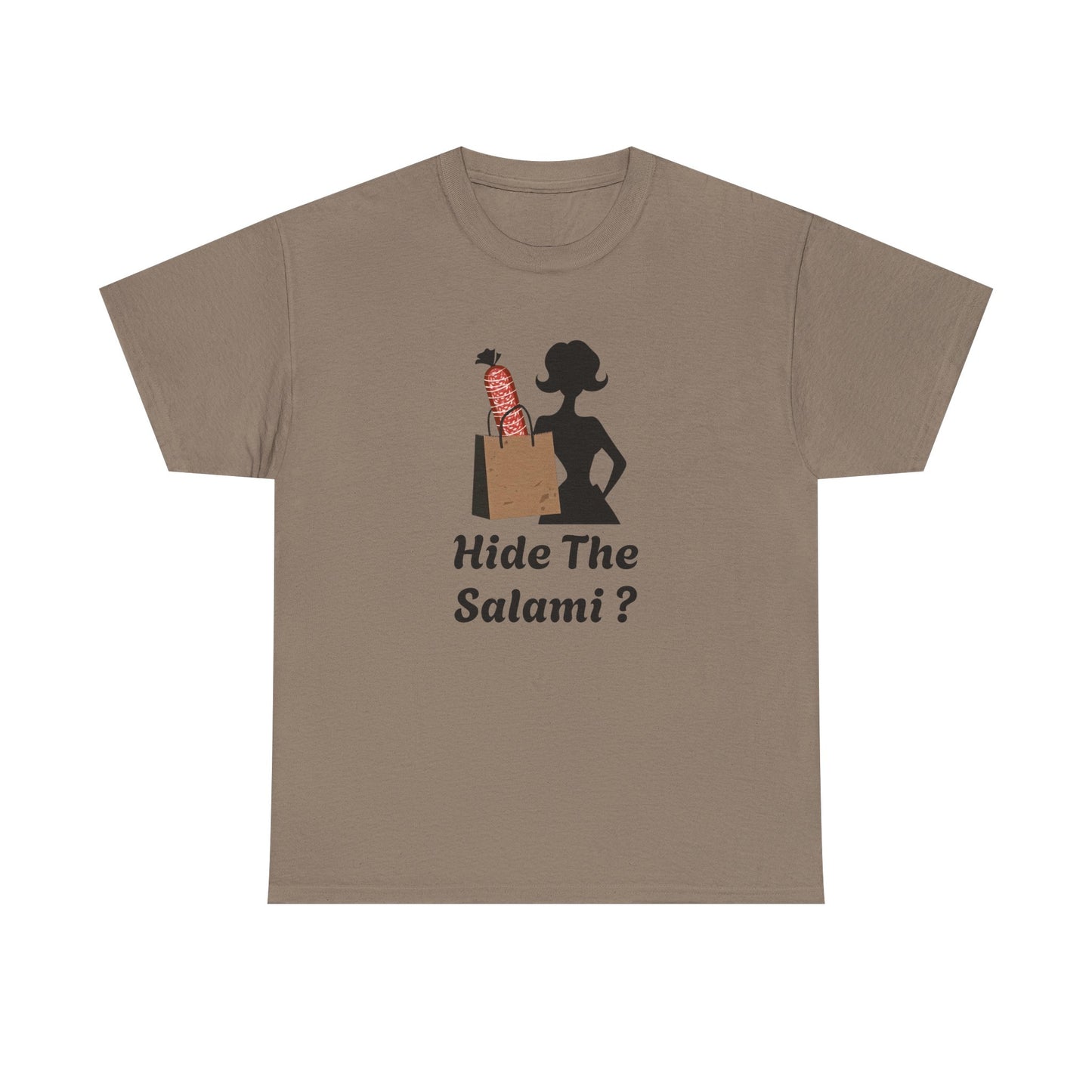 Hide the Salami Tee, Unisex Heavy Cotton Tee - Psychonaut Swag
