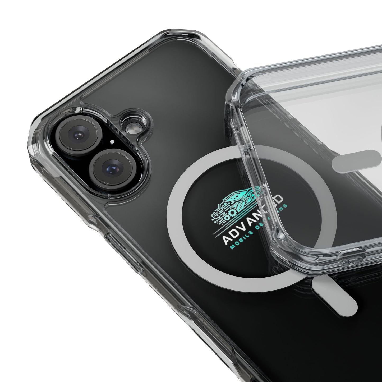 Advanced Mobile Detailing, Phone Case for Car Enthusiasts, Clear Protective Shell, Advanced Mobile Detailing, Customizable Gift, Stylish Phone Accessory