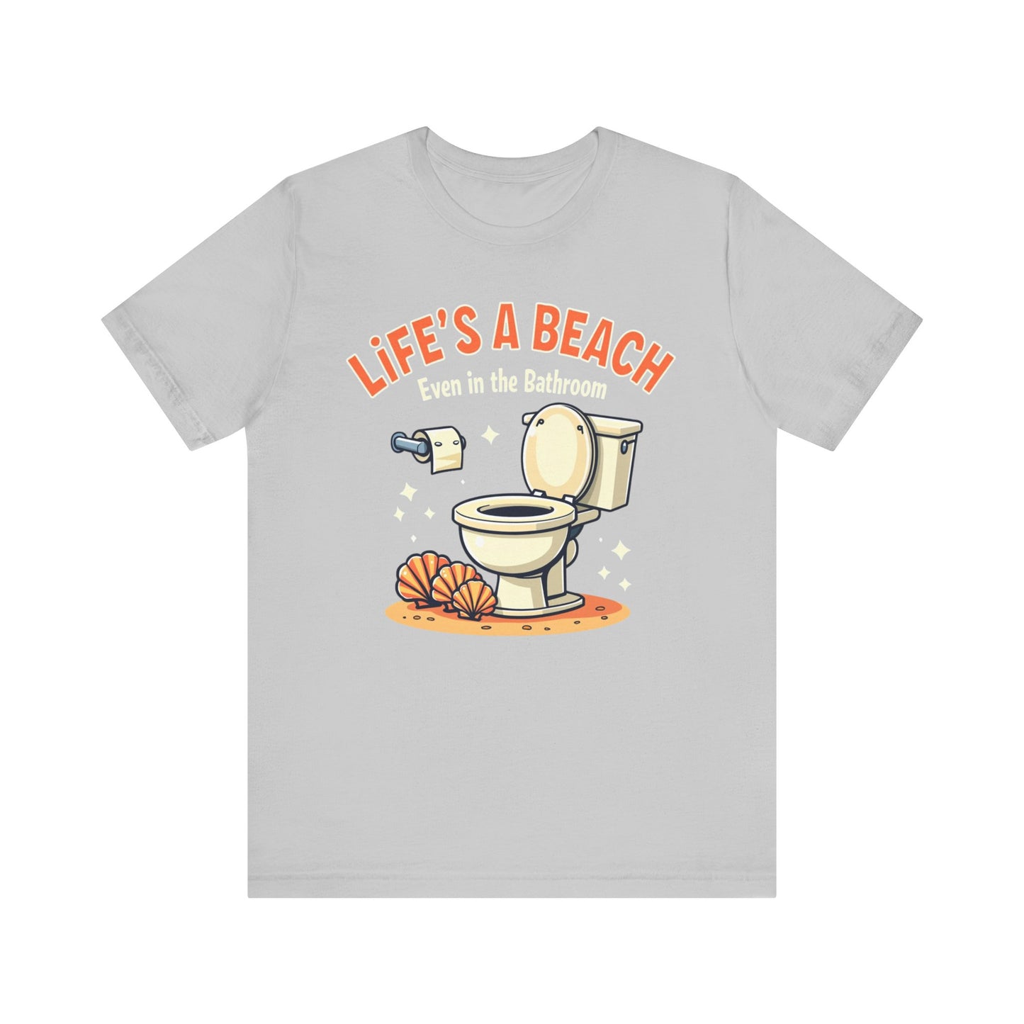 Life's a Beach, Unisex Short Sleeve Shirt - Psychonaut Swag