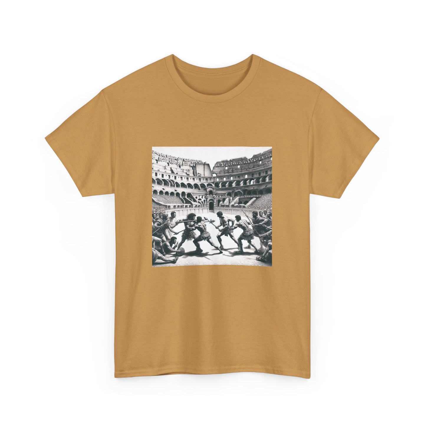 Gladiator, fight Unisex Heavy Cotton Tee - Psychonaut Swag