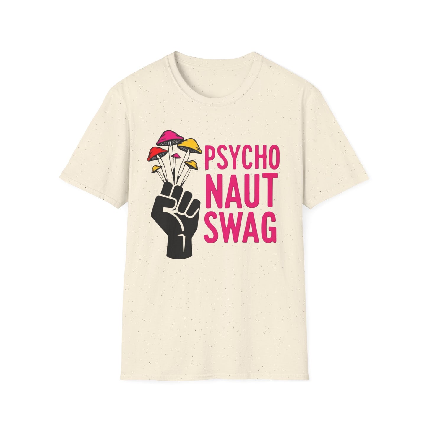 Psychonaut Swag Handful, T-Shirt, Unisex Graphic Tee, Gift for Psychedelic Lovers, Trendy Softstyle Shirt, Creative Fashion Statement, Cool Casual Wear - Psychonaut Swag