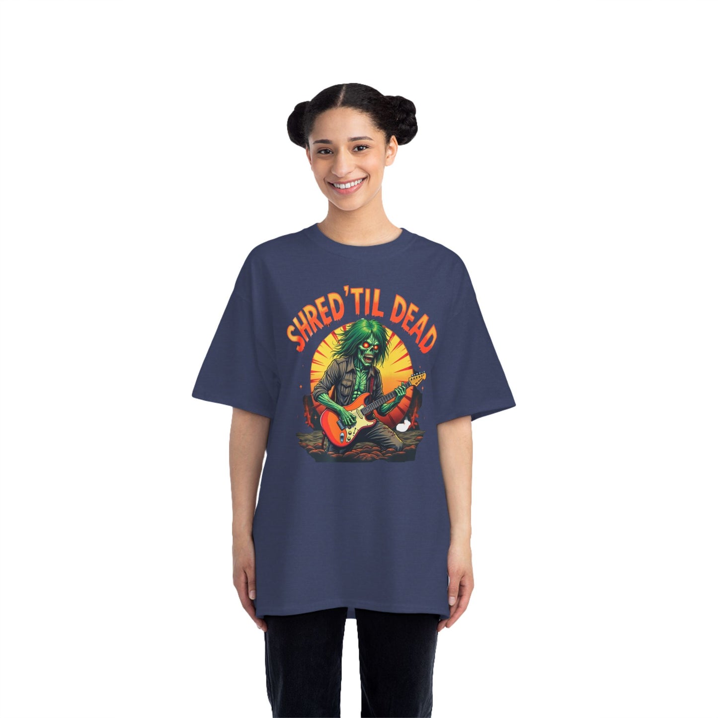Rockin' Shred'Til Dead T-Shirt | Music Lover Gift, Concert Tee, Graphic Tee, Chill Vibes, Unique Band Merchandise - Psychonaut Swag