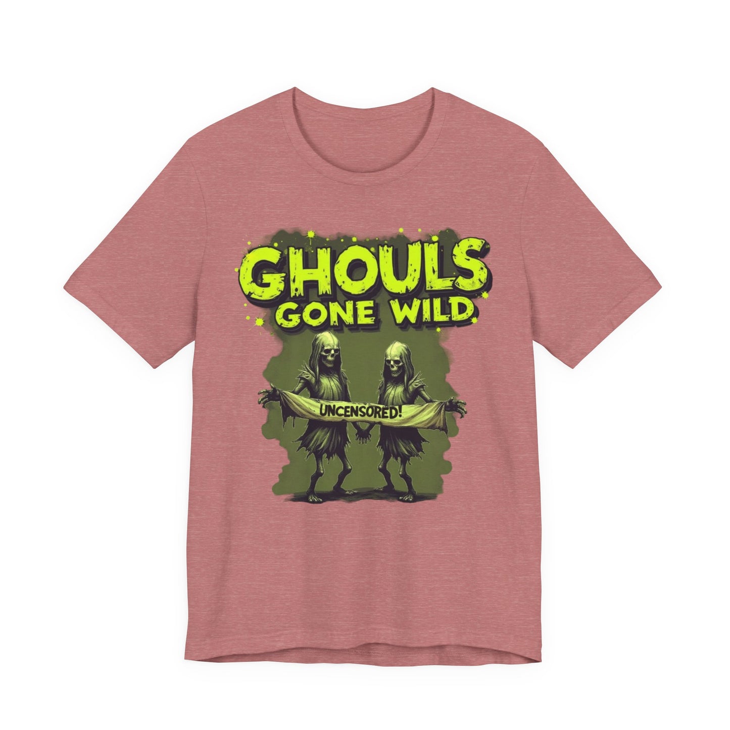 Ghouls Gone Wild Tee, Funny Halloween T-Shirt, Unisex Graphic Tee, Spooky Party Shirt, Casual Wear for Halloween