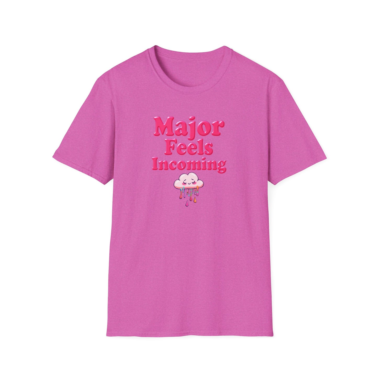 Major Feels Incoming Unisex T-Shirt, Fun Tee, Gifts for Friends, Casual Wear, Summer Fashion, Birthday Gift - Psychonaut Swag