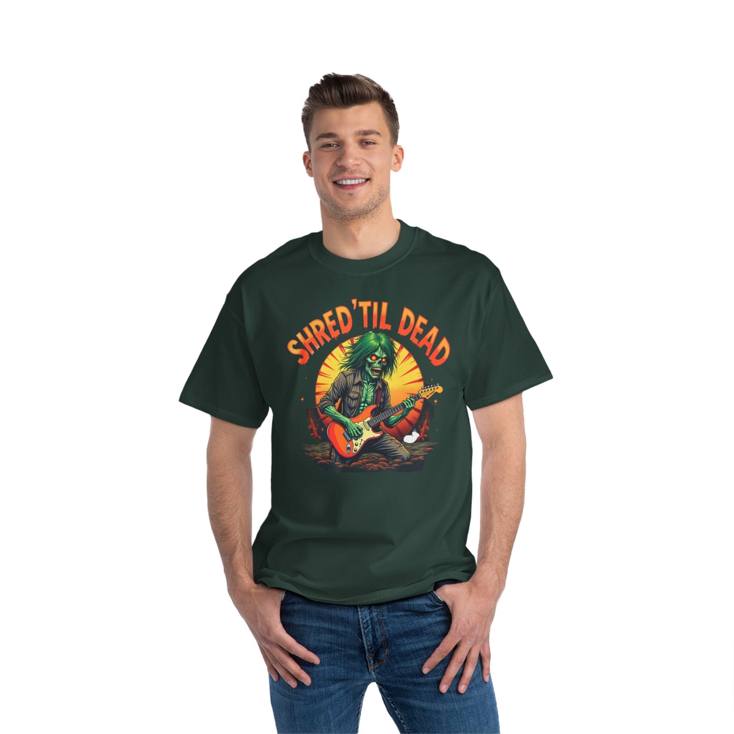 Rockin' Shred'Til Dead T-Shirt | Music Lover Gift, Concert Tee, Graphic Tee, Chill Vibes, Unique Band Merchandise - Psychonaut Swag
