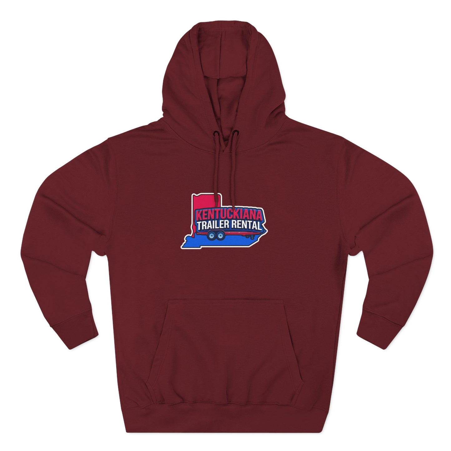 Kentuckiana Trailer Rental Hoodie | Cozy Casual Wear, Perfect for Road Trips, Gift for Outdoor Enthusiasts, Iconic Travel Style