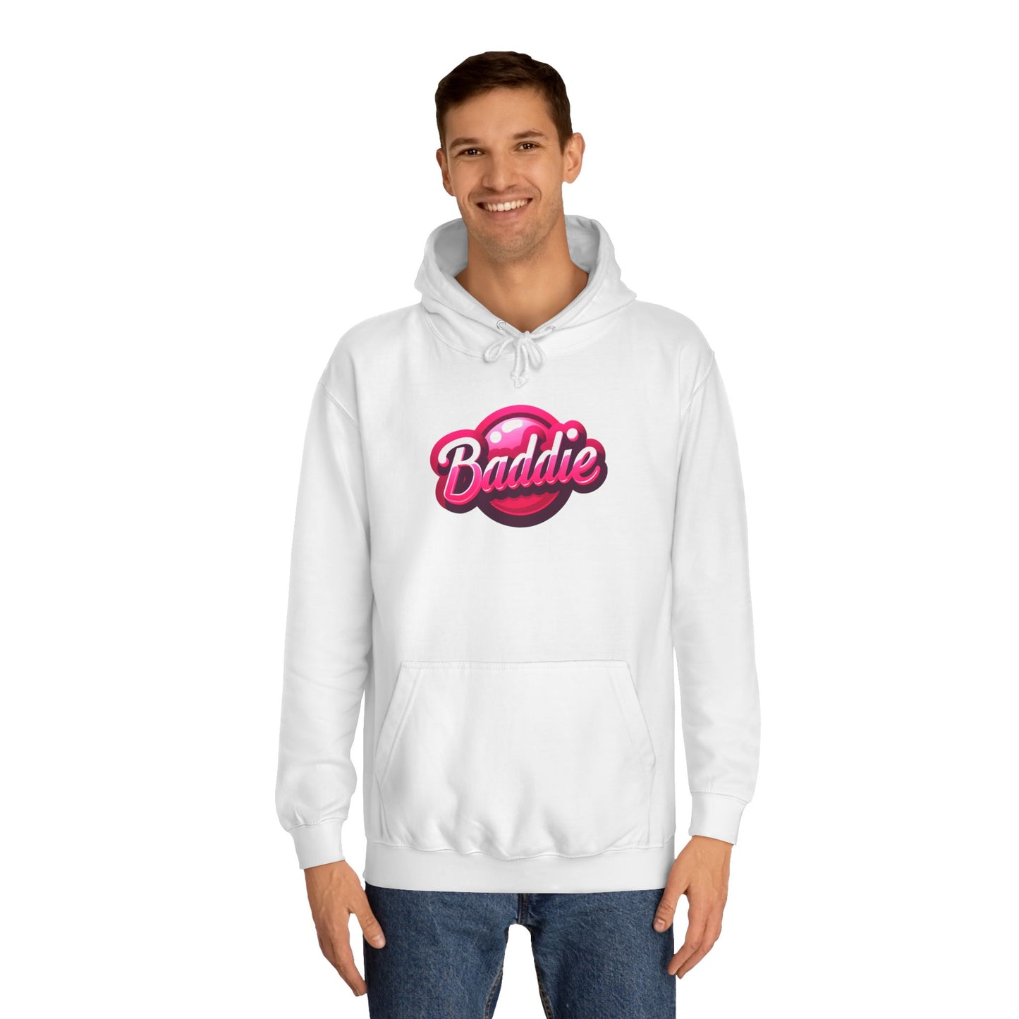 Baddie, Unisex College Hoodie - Psychonaut Swag