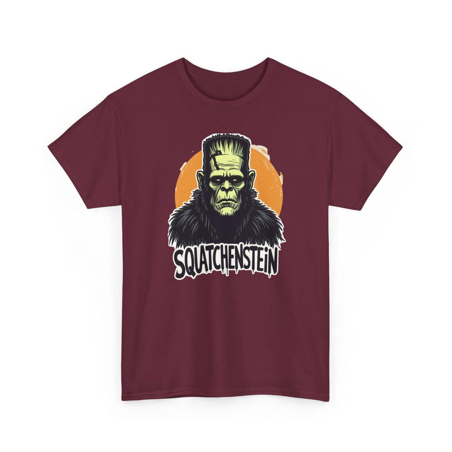 Sasquatch Halloween Tee, Funny Graphic Shirt, Unisex Costume T-Shirt, Retro Monster Apparel, Unique Gift for Halloween