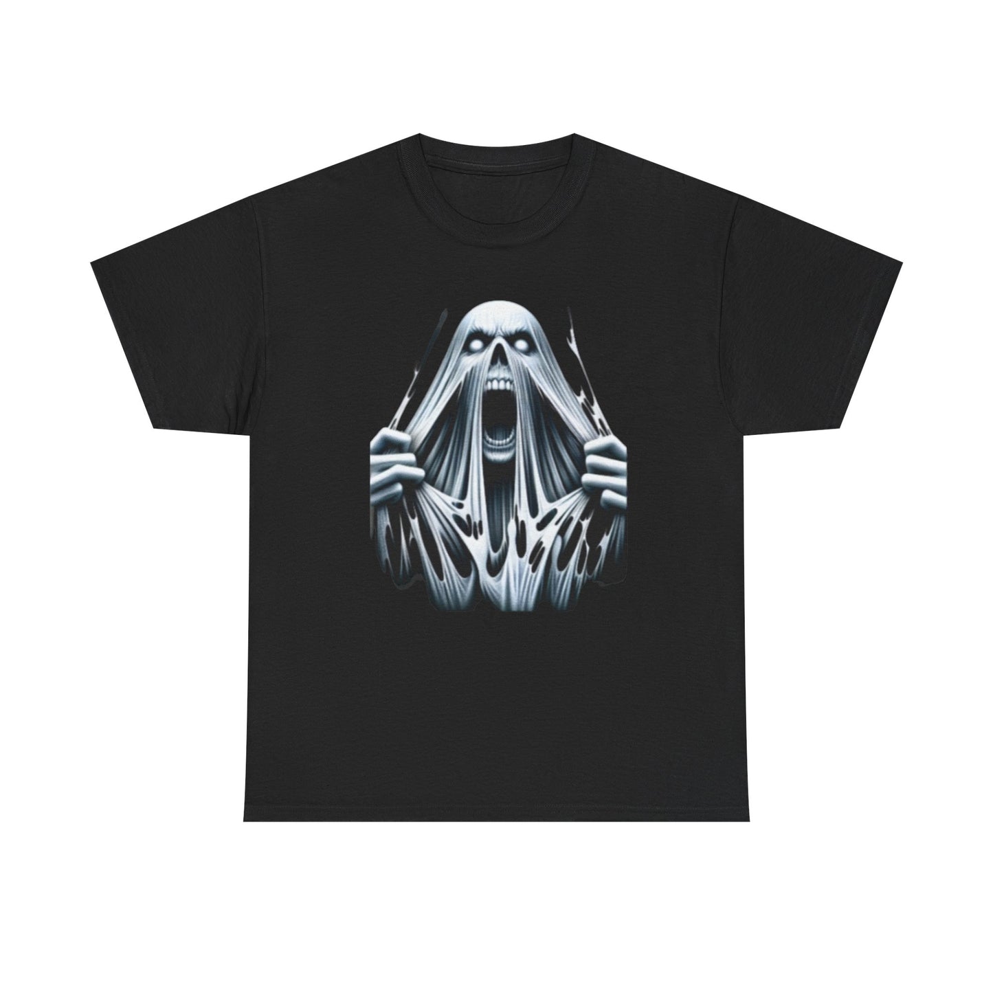Free Spirit, Unisex Heavy Cotton Tee, Halloween Shirt, Scary Graphic Tee, Horror Movie Merch, Unisex Tee for Spooky Season