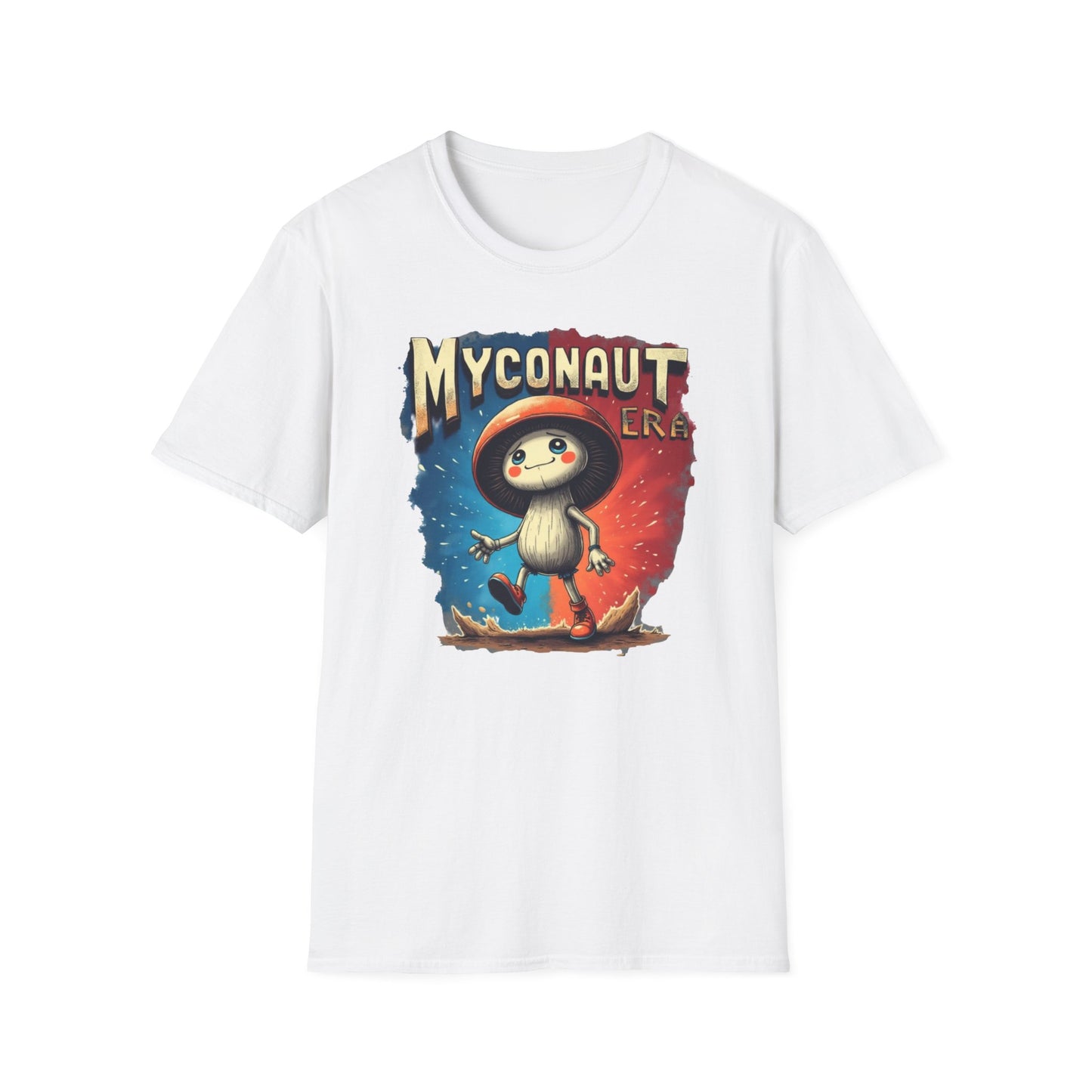 Myconaut Era, Cosmic Adventure T-Shirt, Myconaut Graphic Tee, Unisex Space Shirt, Gift for Gamers, Fun Vintage Style Tee - Psychonaut Swag