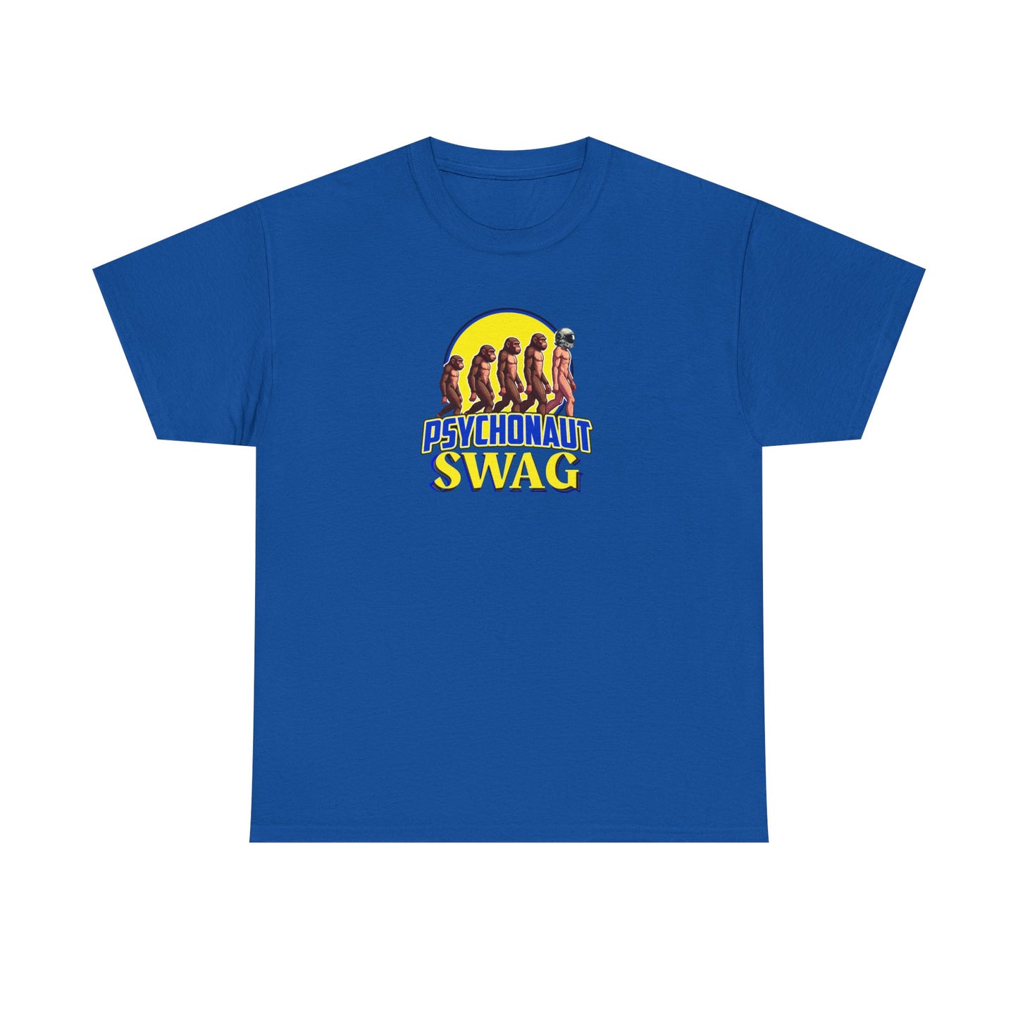 Psychonaut swag small biz, Heavy Cotton Tee, Cool Graphic T-Shirt, Streetwear Top, Gift for Psychonauts, Fun Casual Wear