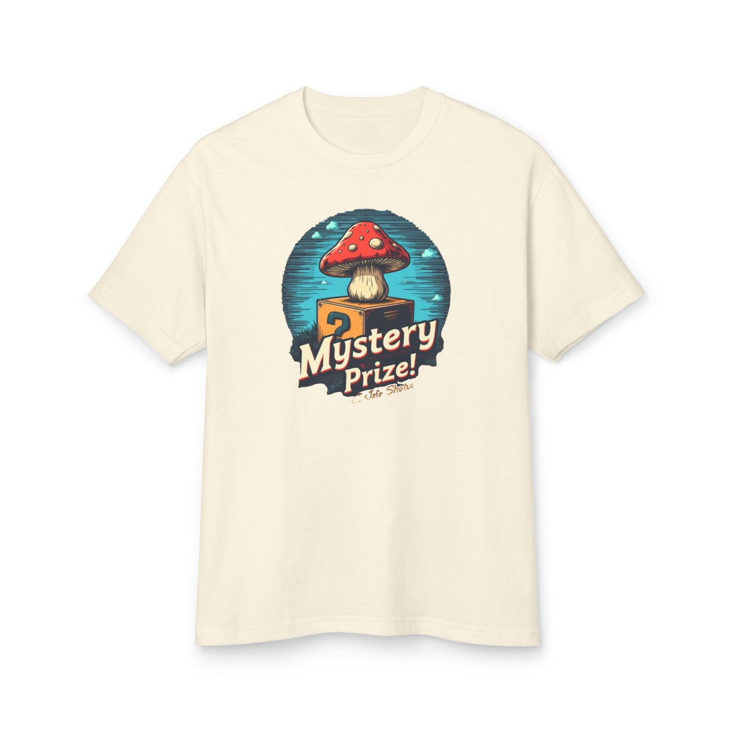 Questionable Mushroom Mystery Tee, Fun Gift for Gamers, Casual Style Shirt, Vintage Vibe Tee, Unisex Cotton Tee for Festivals - Psychonaut Swag