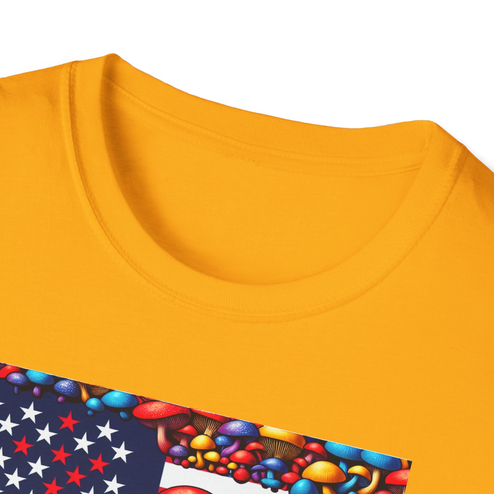 Psychedelic America Softstyle T-Shirt - Psychonaut Swag