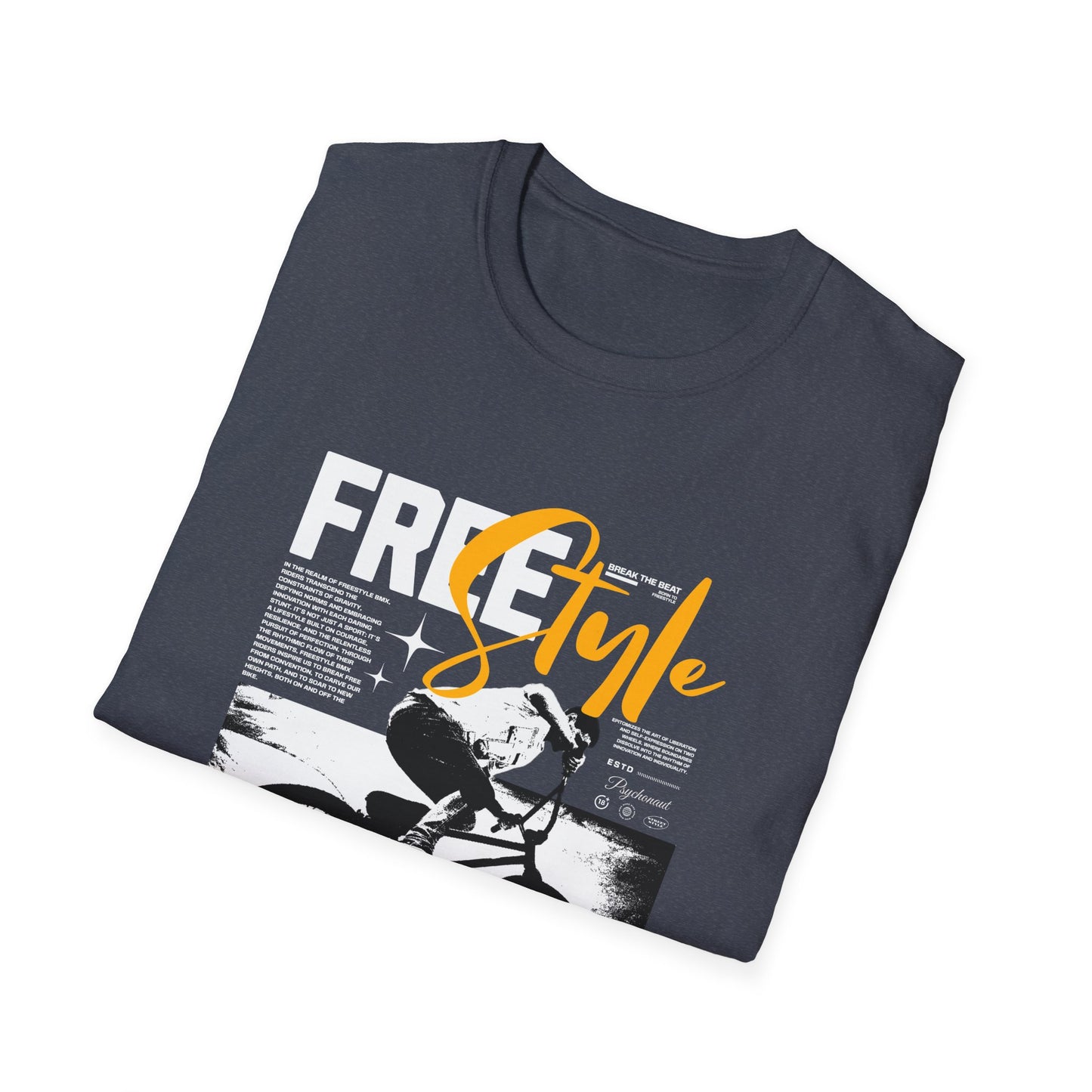 Freestyle BMX, Unisex Softstyle T-Shirt