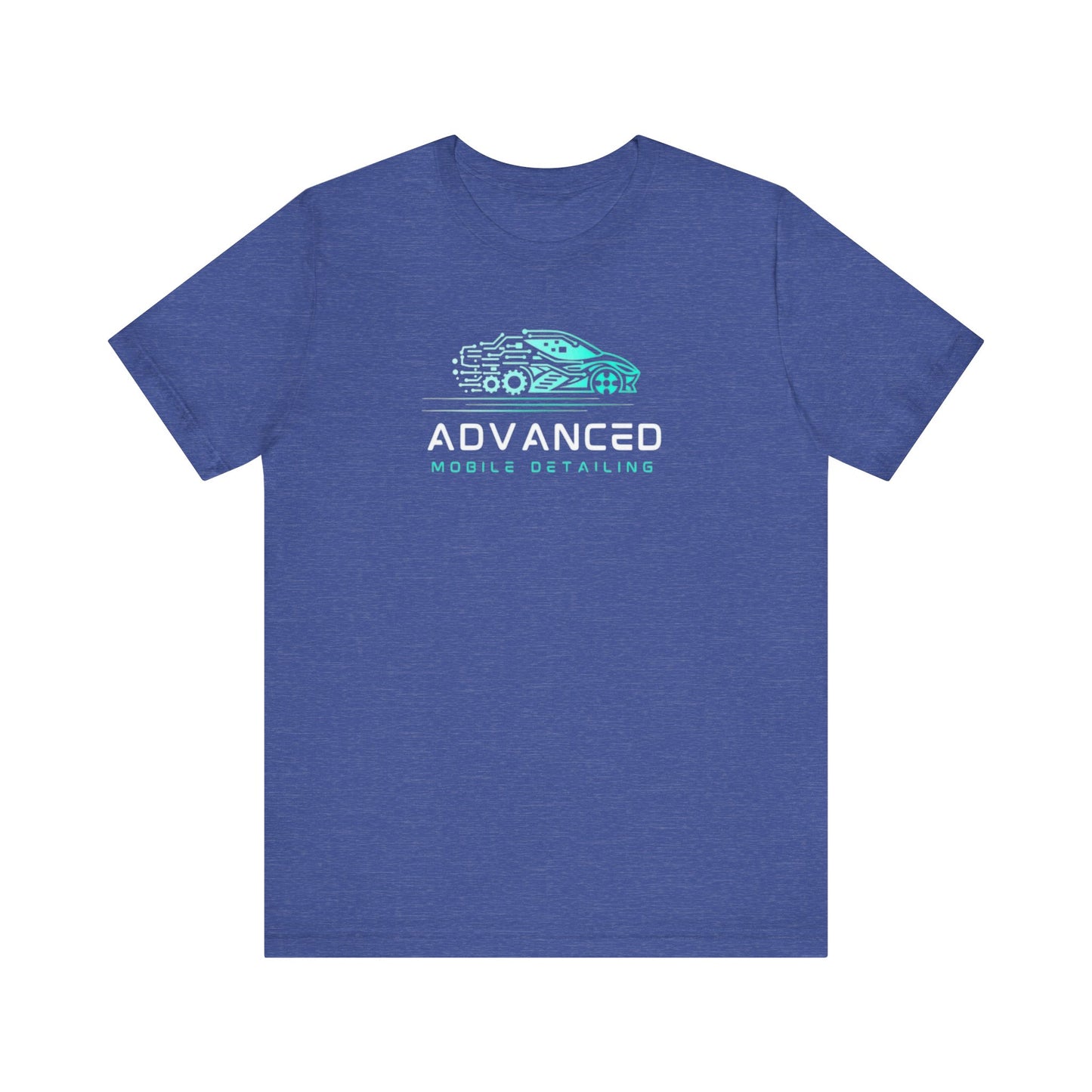 Advanced Mobile Detailing, Super soft style, Unisex Tee, Car Enthusiast Shirt, Automotive Gift, Stylish Car Wash Tee, Perfect for Mechanics, Birthday or Holiday Gift