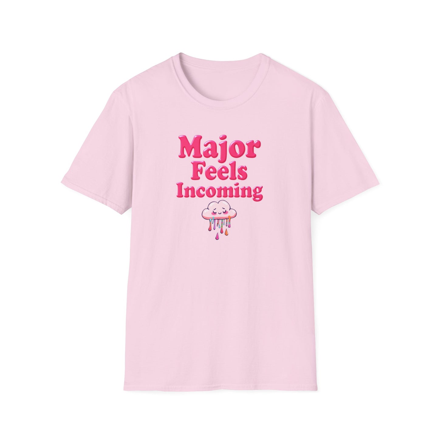 Major Feels Incoming Unisex T-Shirt, Fun Tee, Gifts for Friends, Casual Wear, Summer Fashion, Birthday Gift - Psychonaut Swag