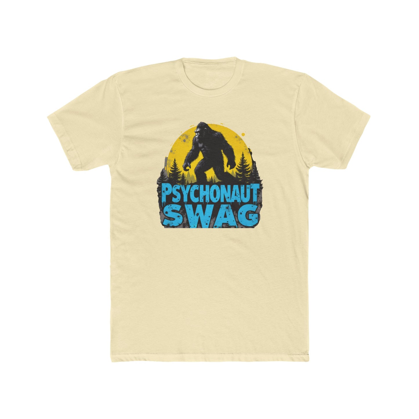 Sasquatch Stroll, Psychonaut Swag, Casual T-Shirt, Adventure Gear, Nature Lover's Gift, Cool Graphic Tee, Gift for Explorers