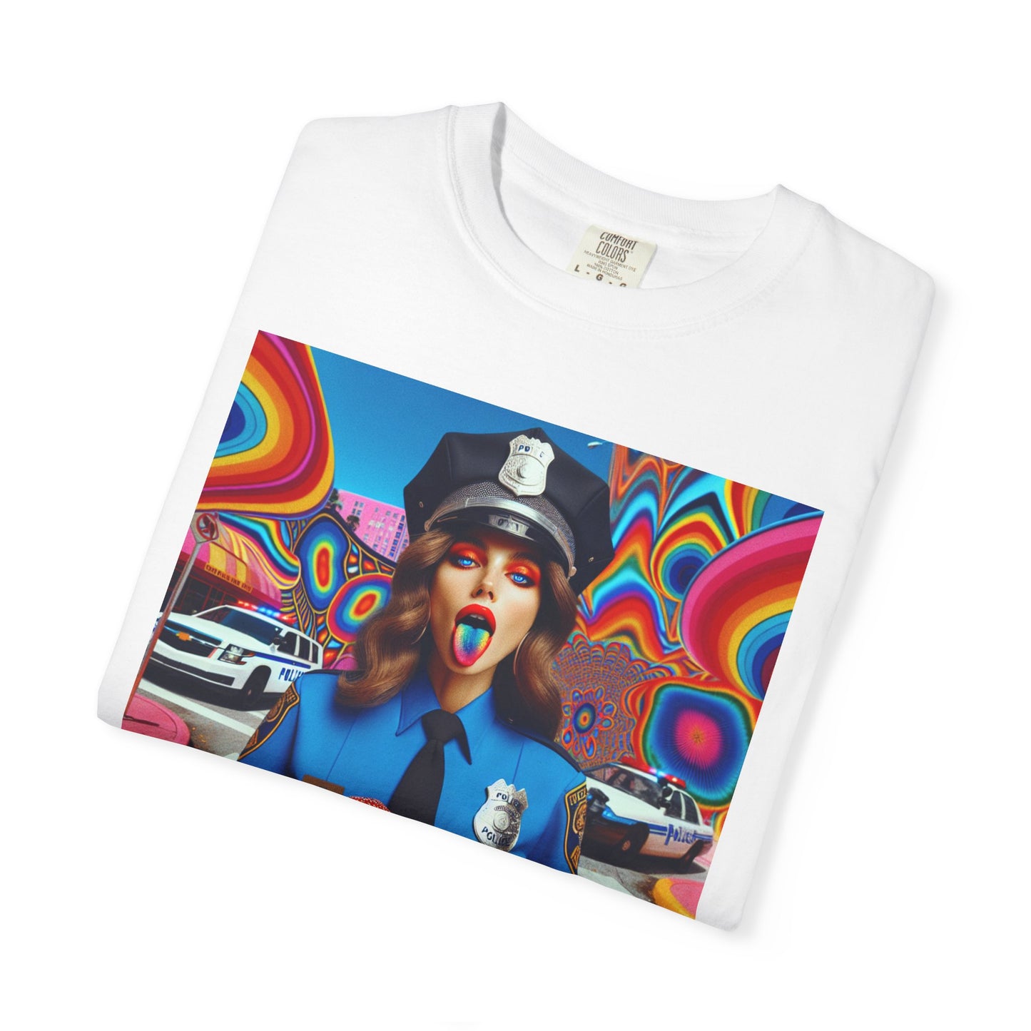 Holding, Unisex Garment-Dyed T-shirt - Psychonaut Swag