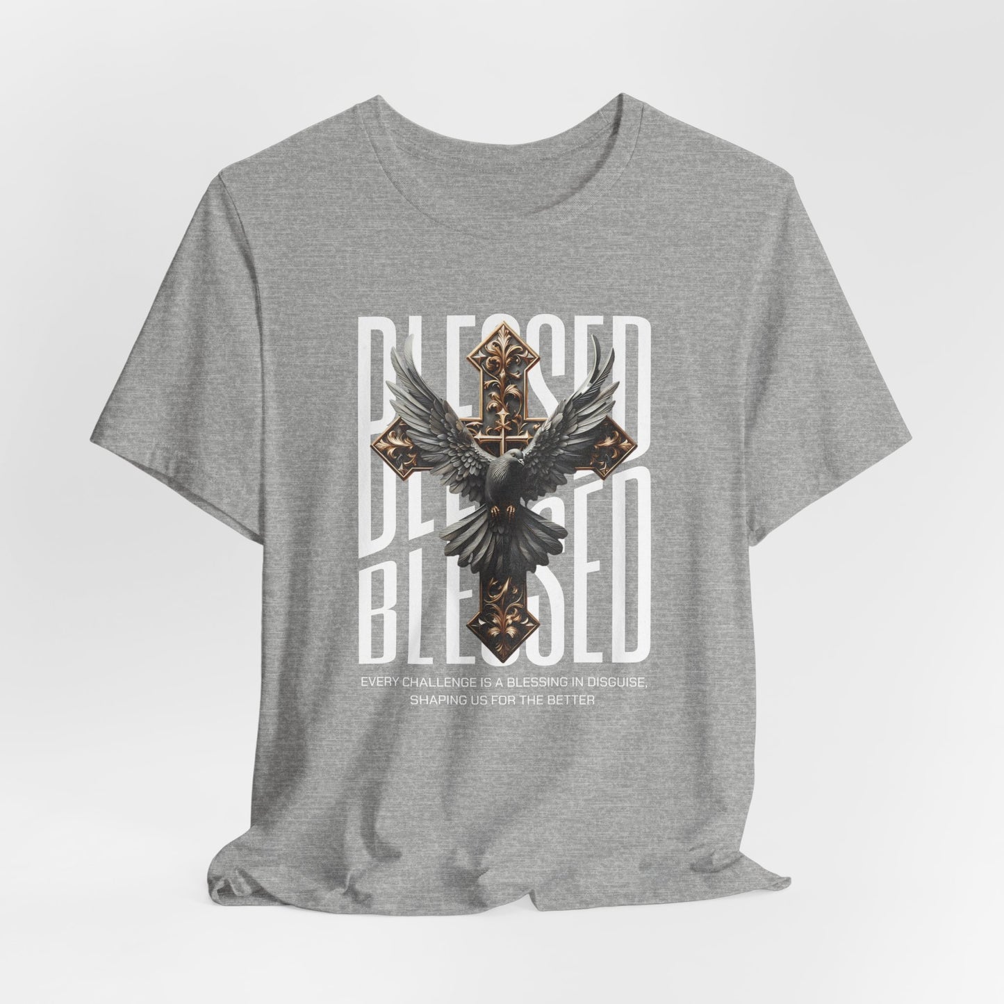 Blessed Dove Tee — Christian Faith Graphic T-Shirt