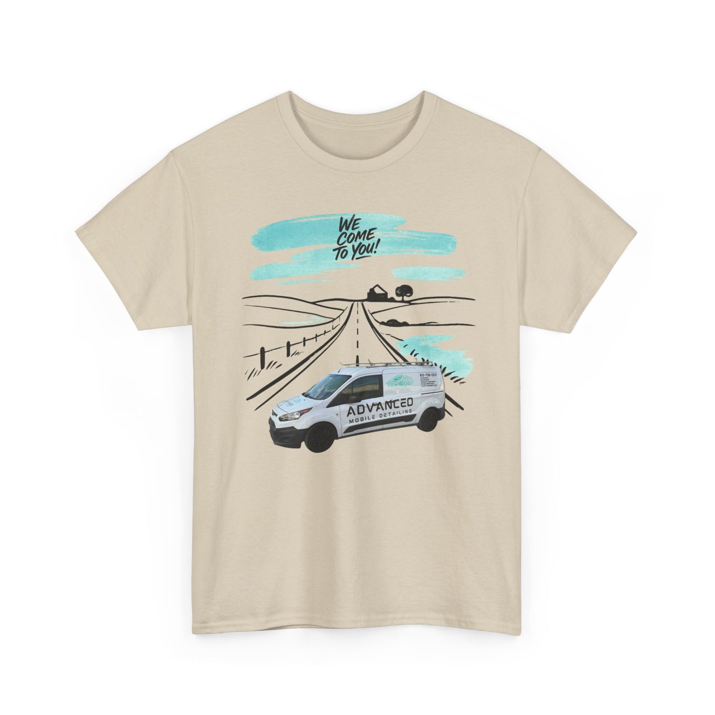 Advanced Mobile Detailing, Graphic tee, Unisex Heavy Cotton Tee