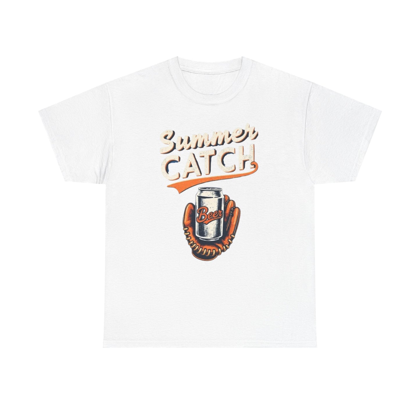 Summer Catch Tee, Casual Summer Shirt, Gift for Beer Lovers, Fun Graphic T-Shirt, Perfect for BBQs and Picnics - Psychonaut Swag