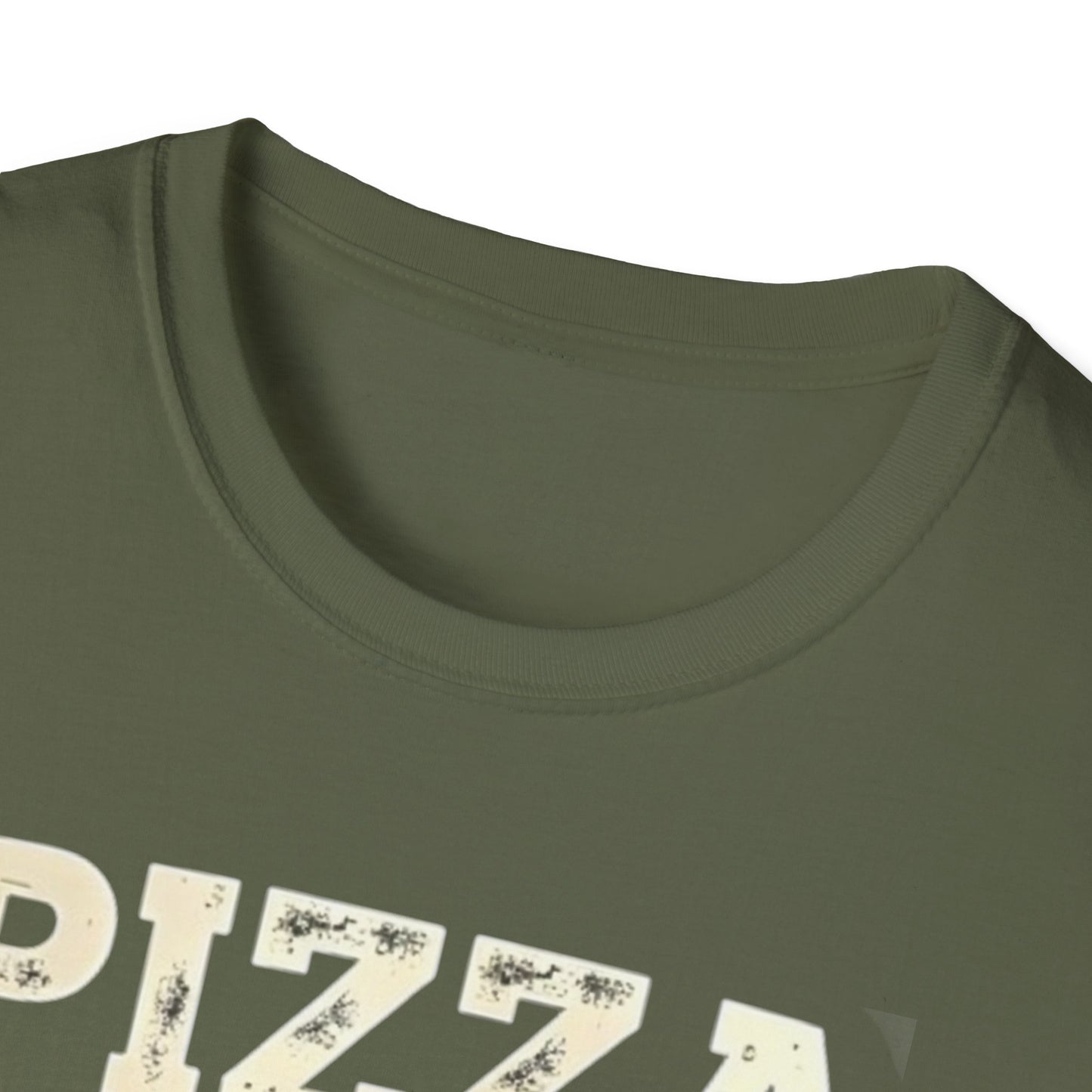Pizza Day Unisex Softstyle T-Shirt | Fun Foodie Shirt for Pizza Lovers, Casual Wear, Gift for Food Enthusiasts, Celebration Apparel