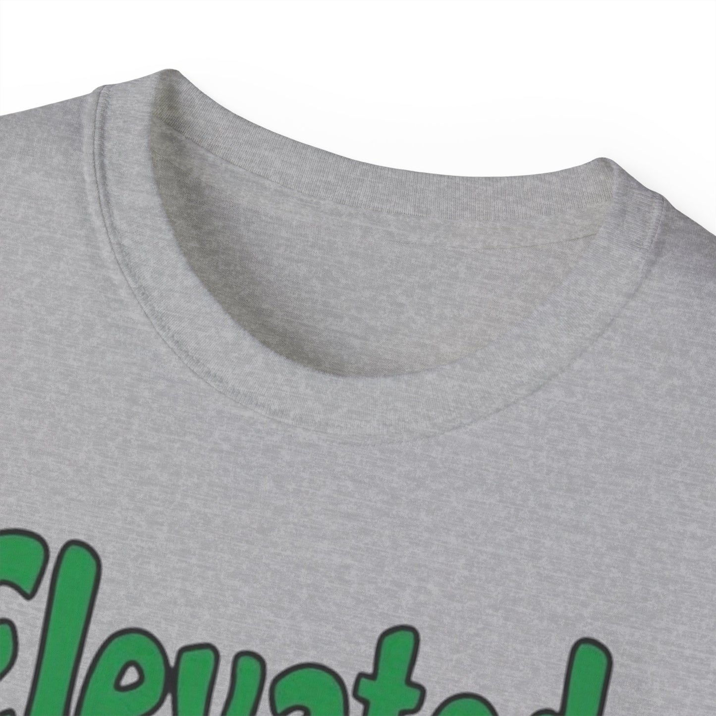 Elevated Mood Cannabis Tee, Unisex Ultra Cotton T-Shirt, Sublimated Graphic Tee, Perfect Gift for 420 Celebrations, Relaxed Fit Tee