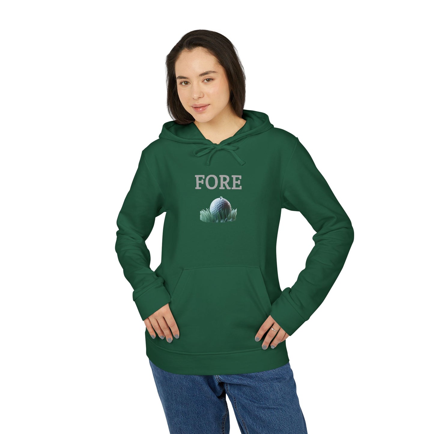 Fore, adidas Unisex Fleece Hoodie - Psychonaut Swag