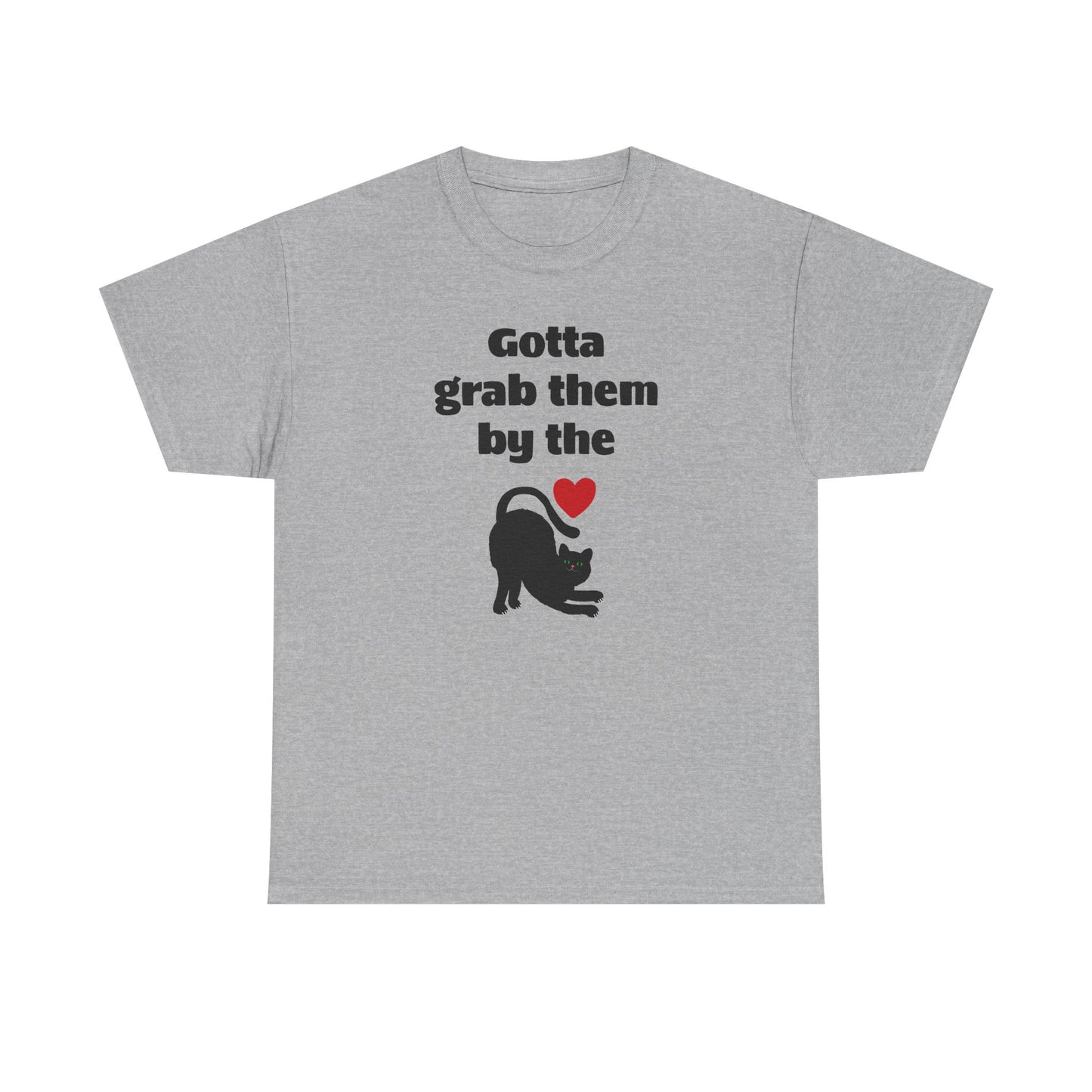 Grab the Cat, Unisex Heavy Cotton Tee - Psychonaut Swag